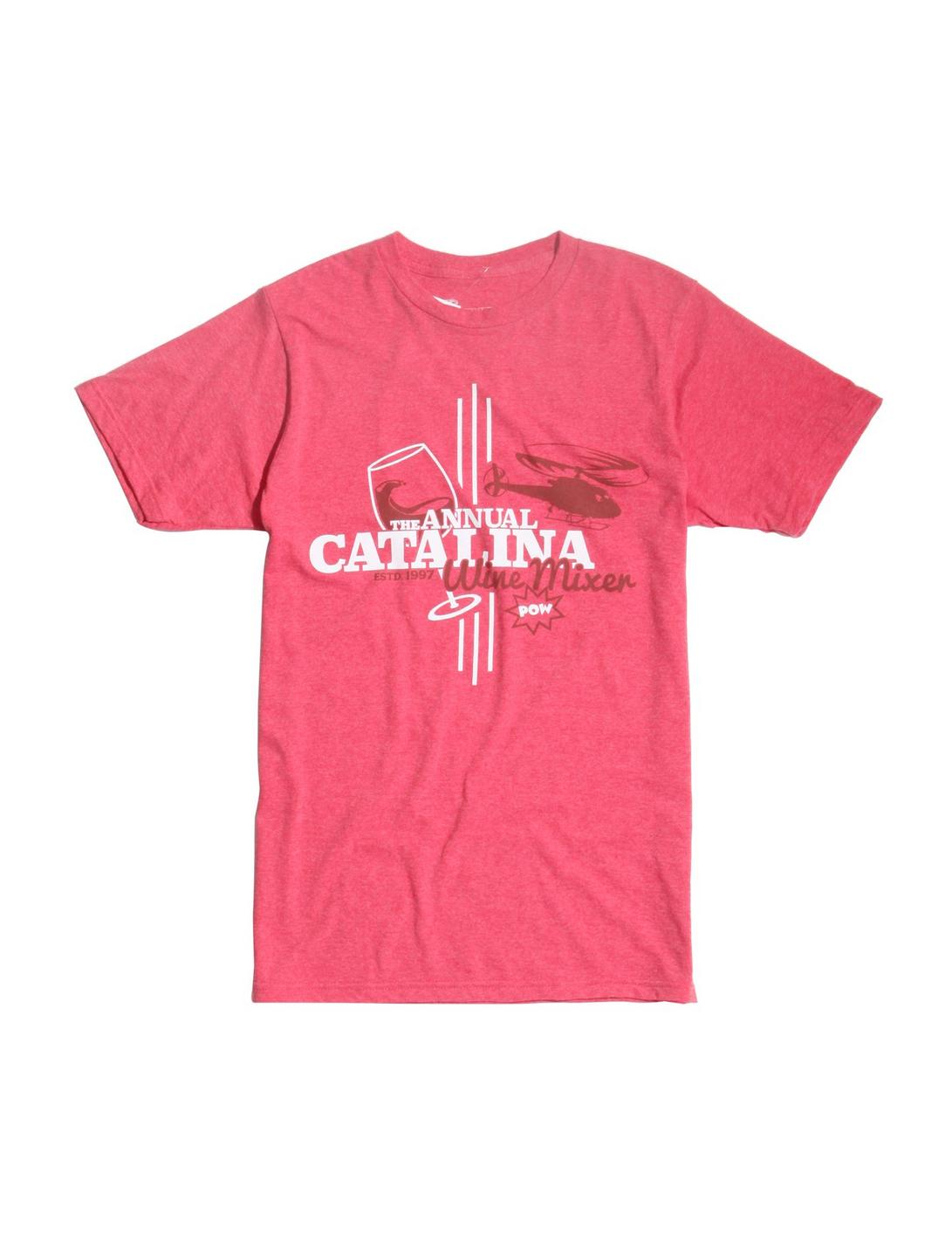Step Brothers Catalina Wine Mixer T-Shirt, RED, hi-res