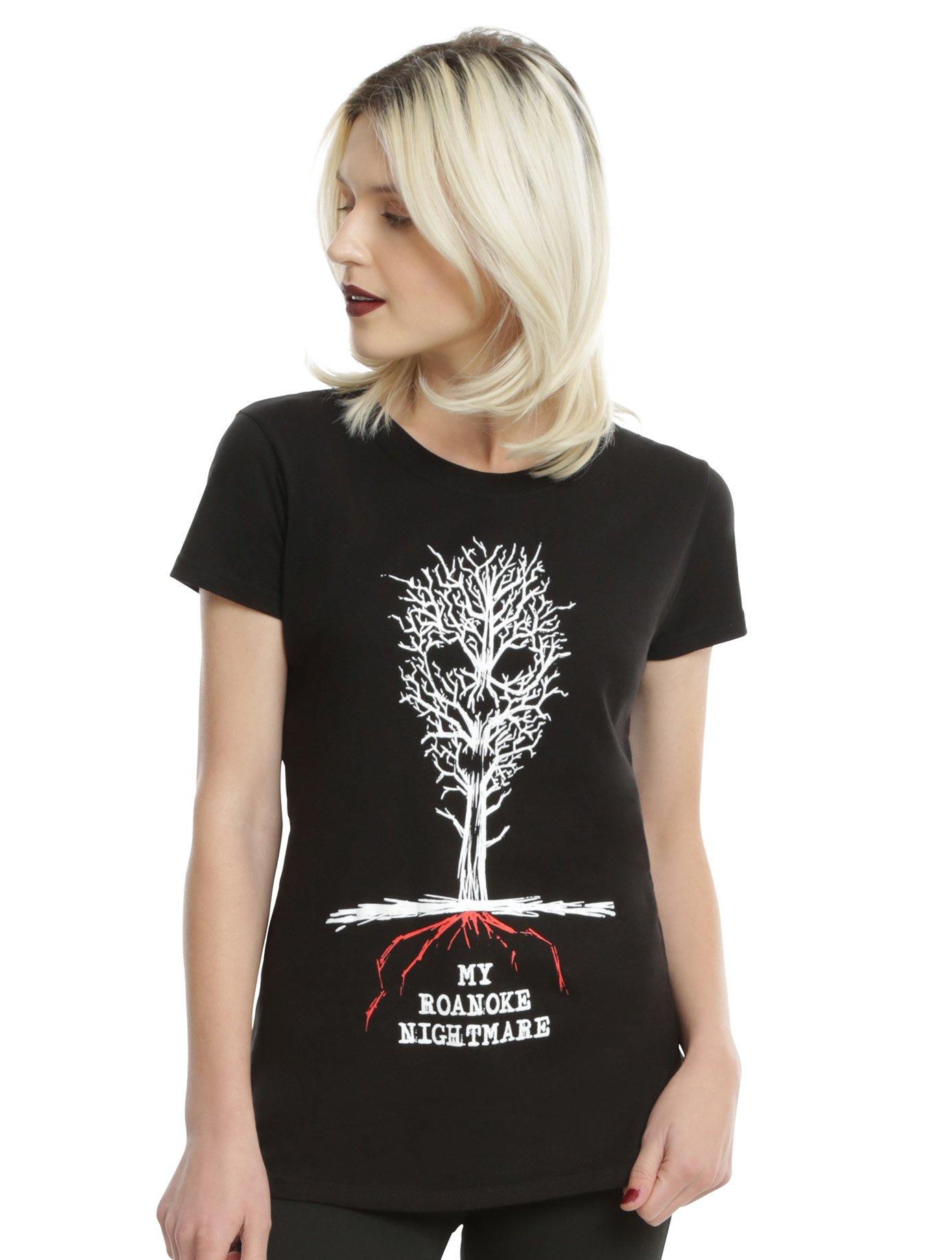 American Horror Story: Roanoke Nightmare Girls T-Shirt, BLACK, hi-res