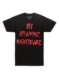 American Horror Story: Roanoke My Roanoke Nightmare Logo T-Shirt, BLACK, hi-res