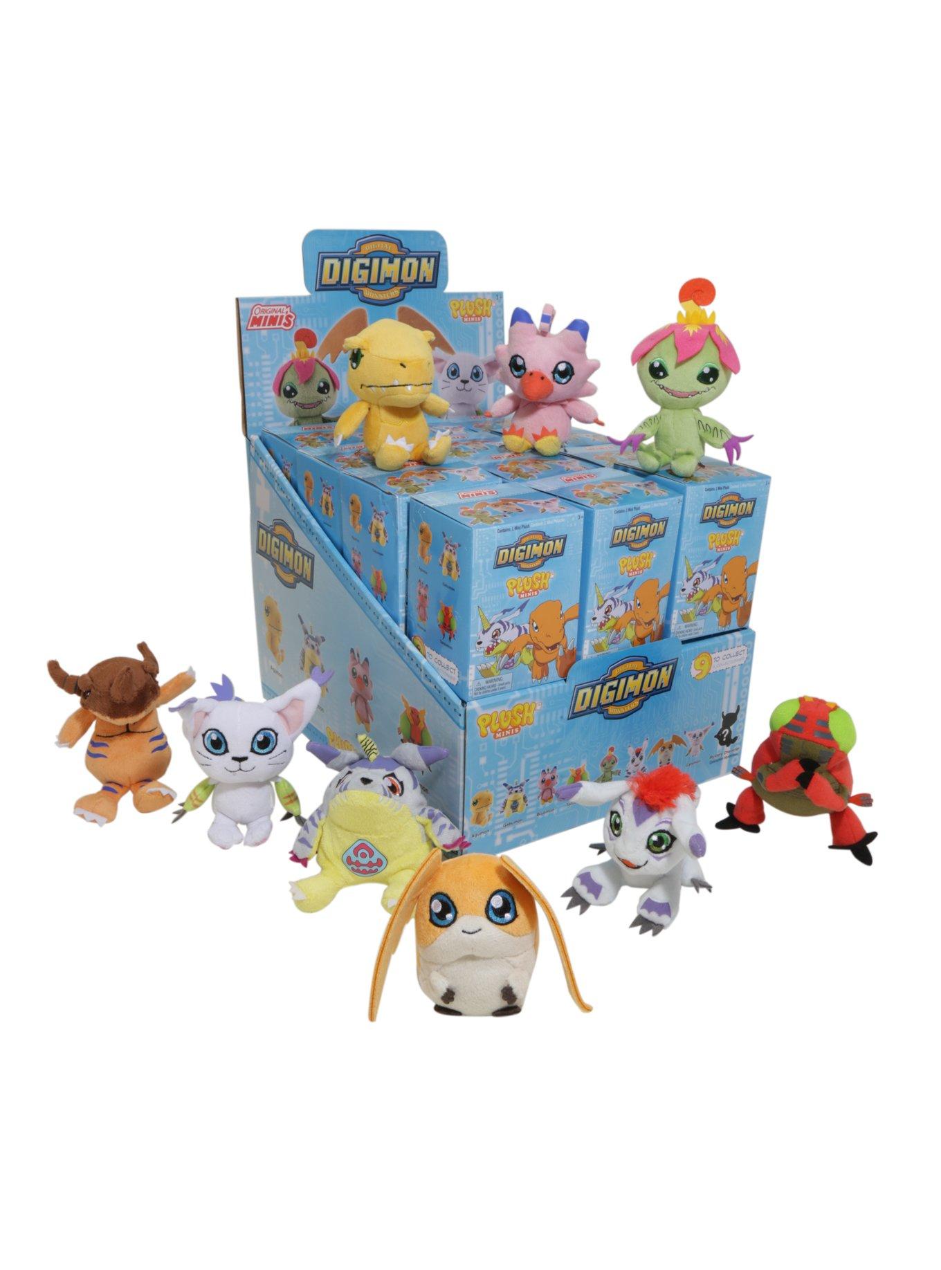 Digimon on sale plush minis