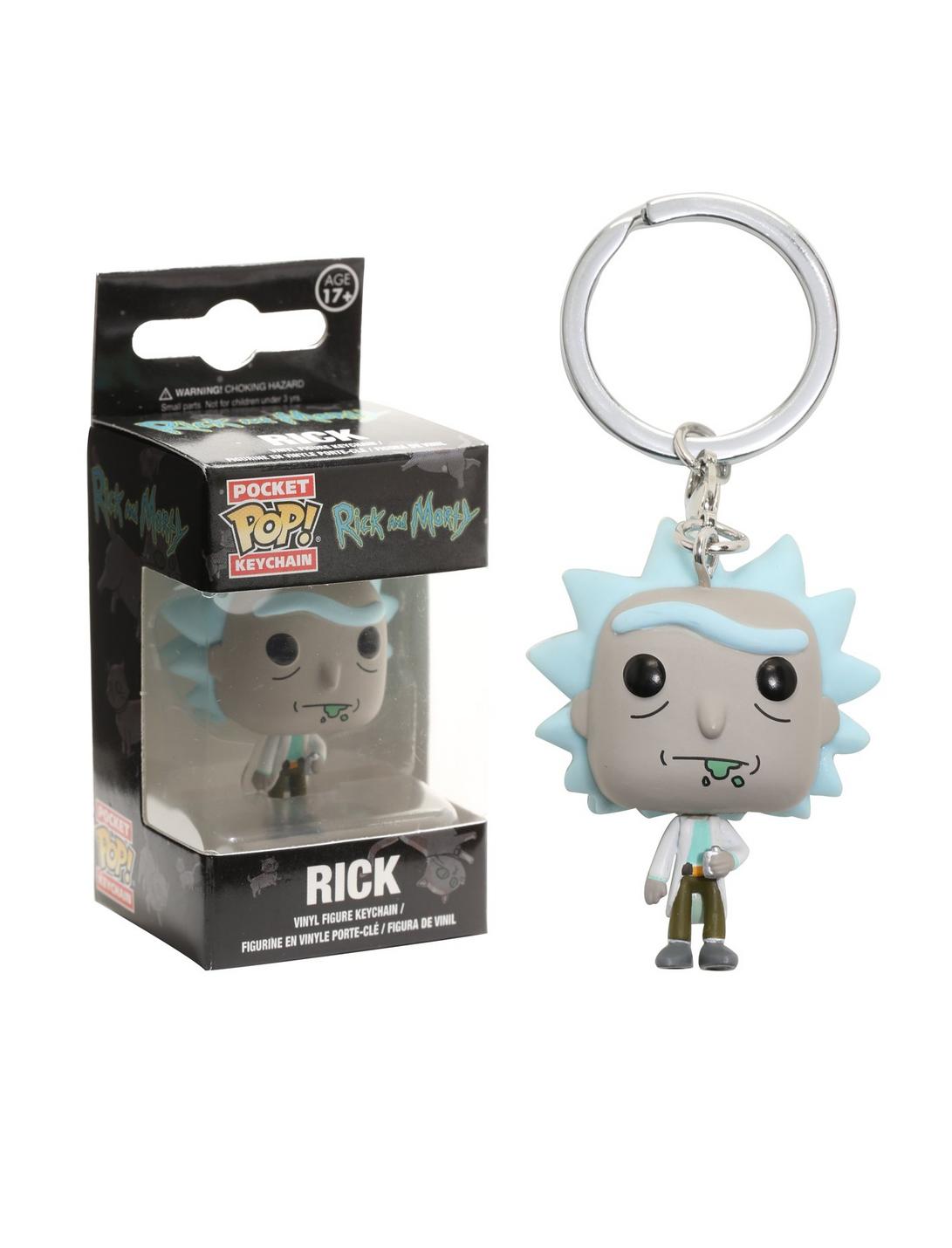 Funko Rick And Morty Pocket Pop! Rick Key Chain, , hi-res