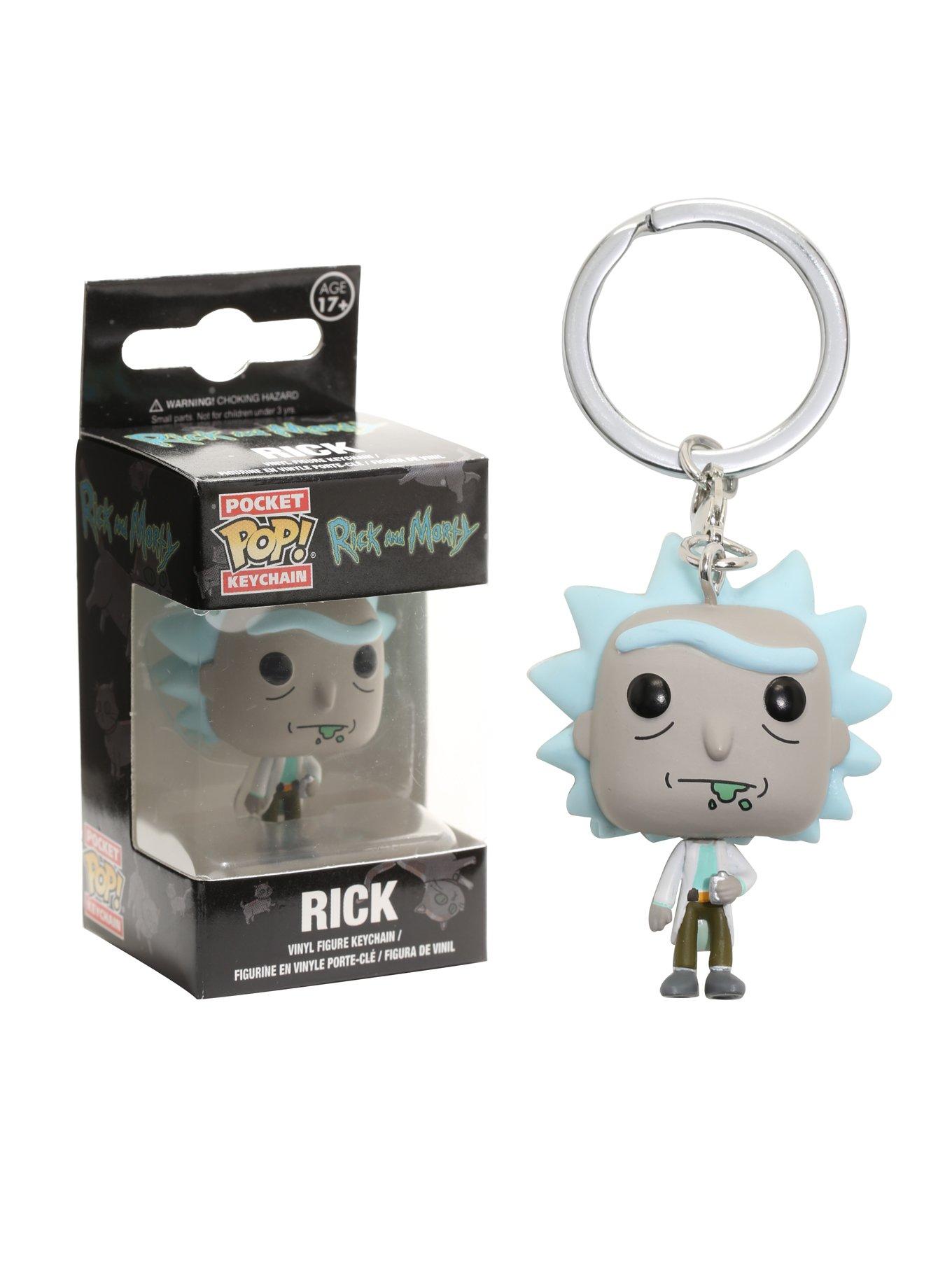 Funko Rick And Morty Pocket Pop! Rick Key Chain, , hi-res