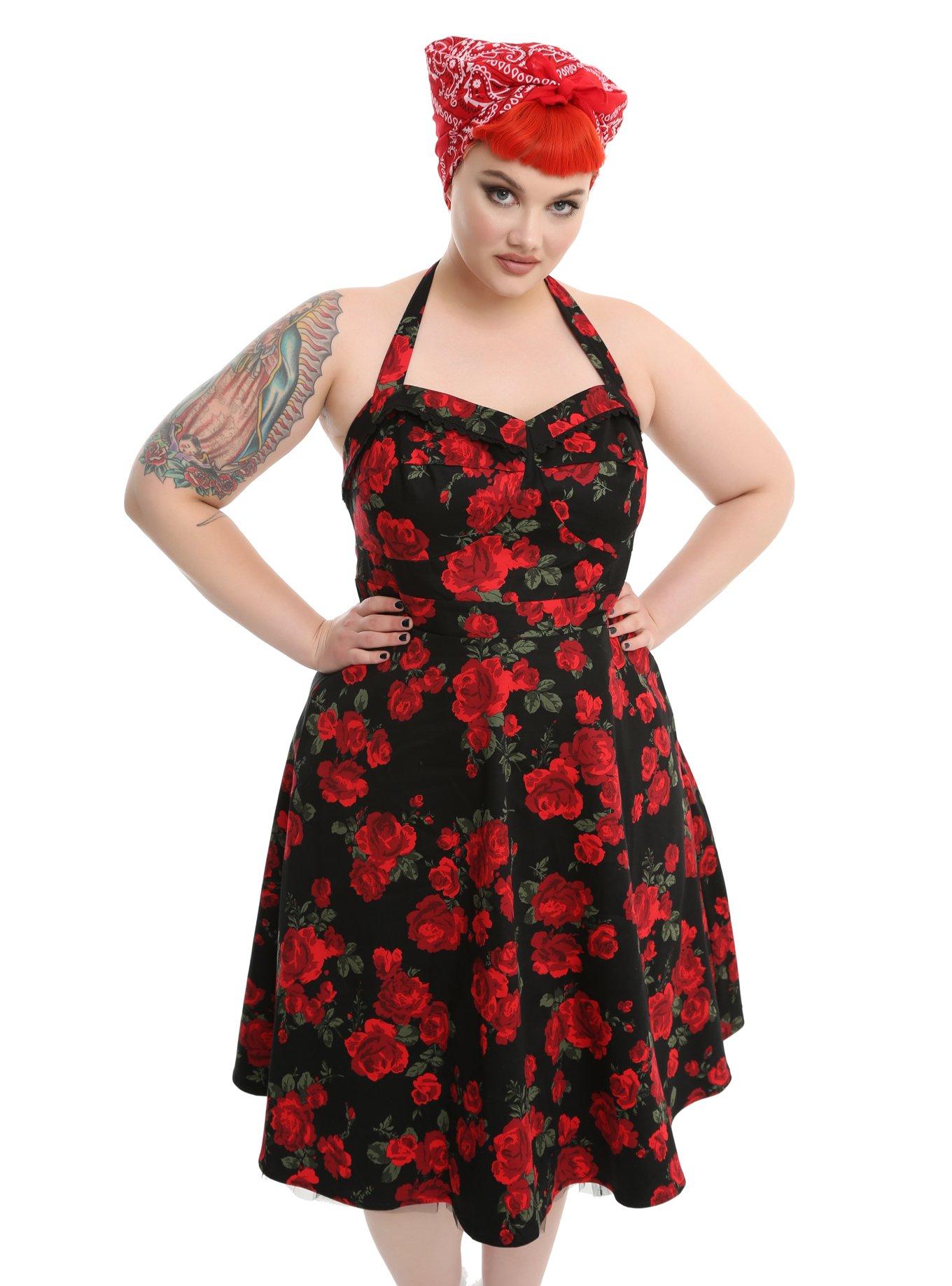 Hot topic floral outlet dress