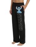Disney Lilo & Stitch Varsity Stitch Guys Pajama Pants, BLACK, hi-res
