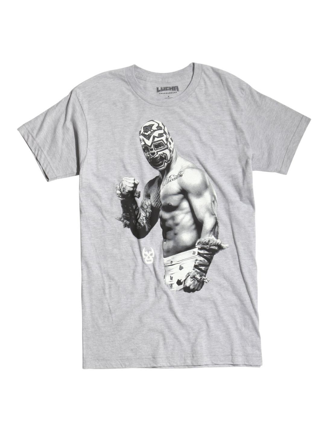 Lucha Underground Prince Puma T-Shirt, HEATHER GREY, hi-res