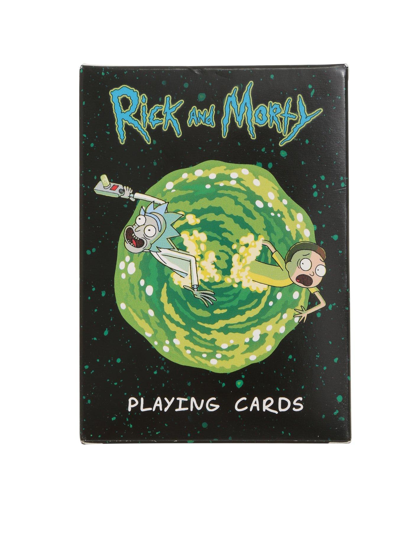 Rick & Morty Playing Cards, , hi-res