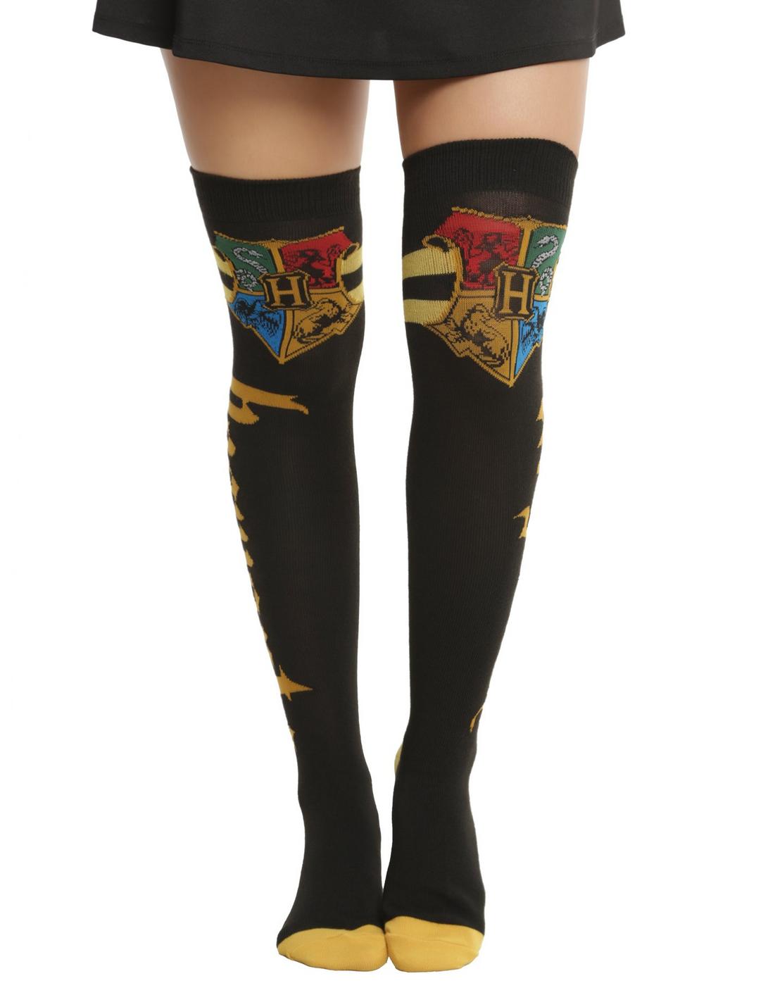 Harry Potter Hogwarts Varsity Over-The-Knee Socks, , hi-res