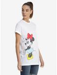 Disney Minnie Mouse Heart Arms Unisex T-Shirt, WHITE, hi-res