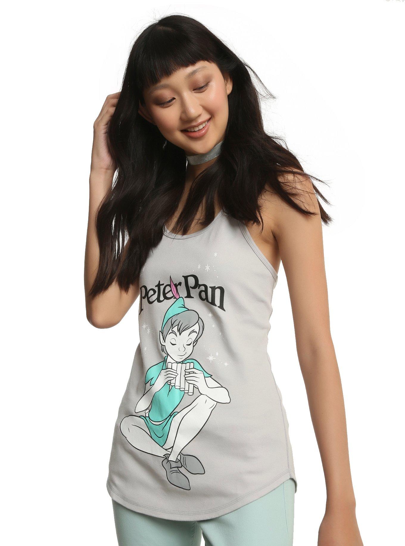 Disney Peter Pan Reversible Girls Tank Top, BLACK, hi-res
