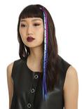 Blackheart Purple & Blue Spiked Braided Hair Clip, , hi-res