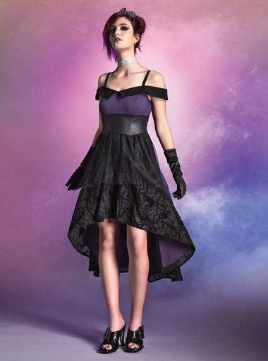 Disney Villains Black Purple Gown Hot Topic