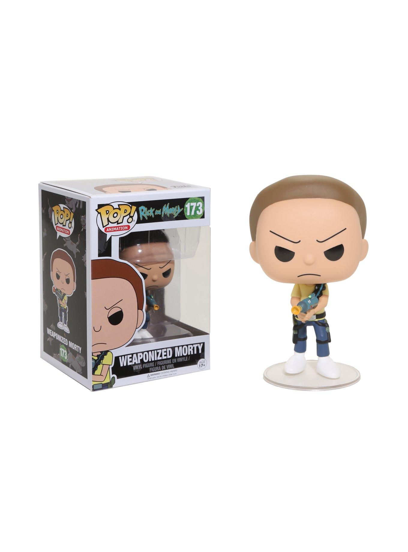 Funko Rick And Morty Pop! Animation Weaponized Morty Vinyl Figure, , hi-res