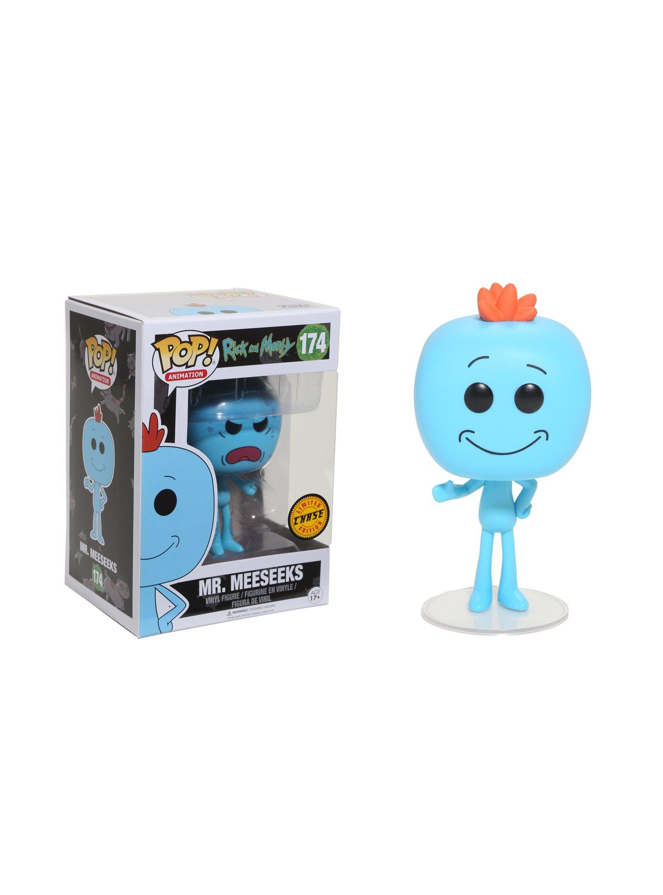 Funko Rick And Morty Pop! Animation Mr. Meeseeks Vinyl Figure