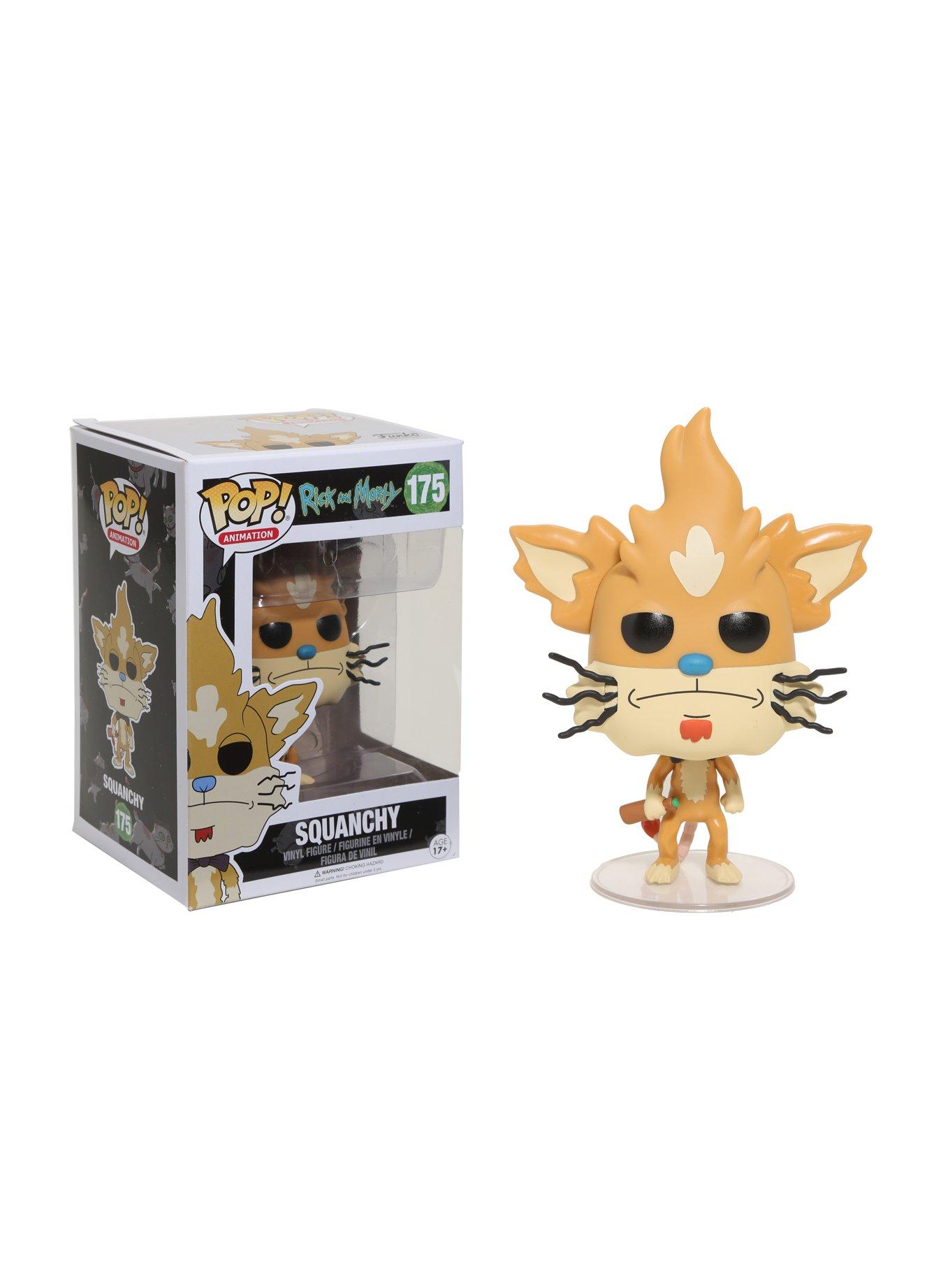 Funko Rick And Morty Pop! Animation Squanchy Vinyl Figure, , hi-res