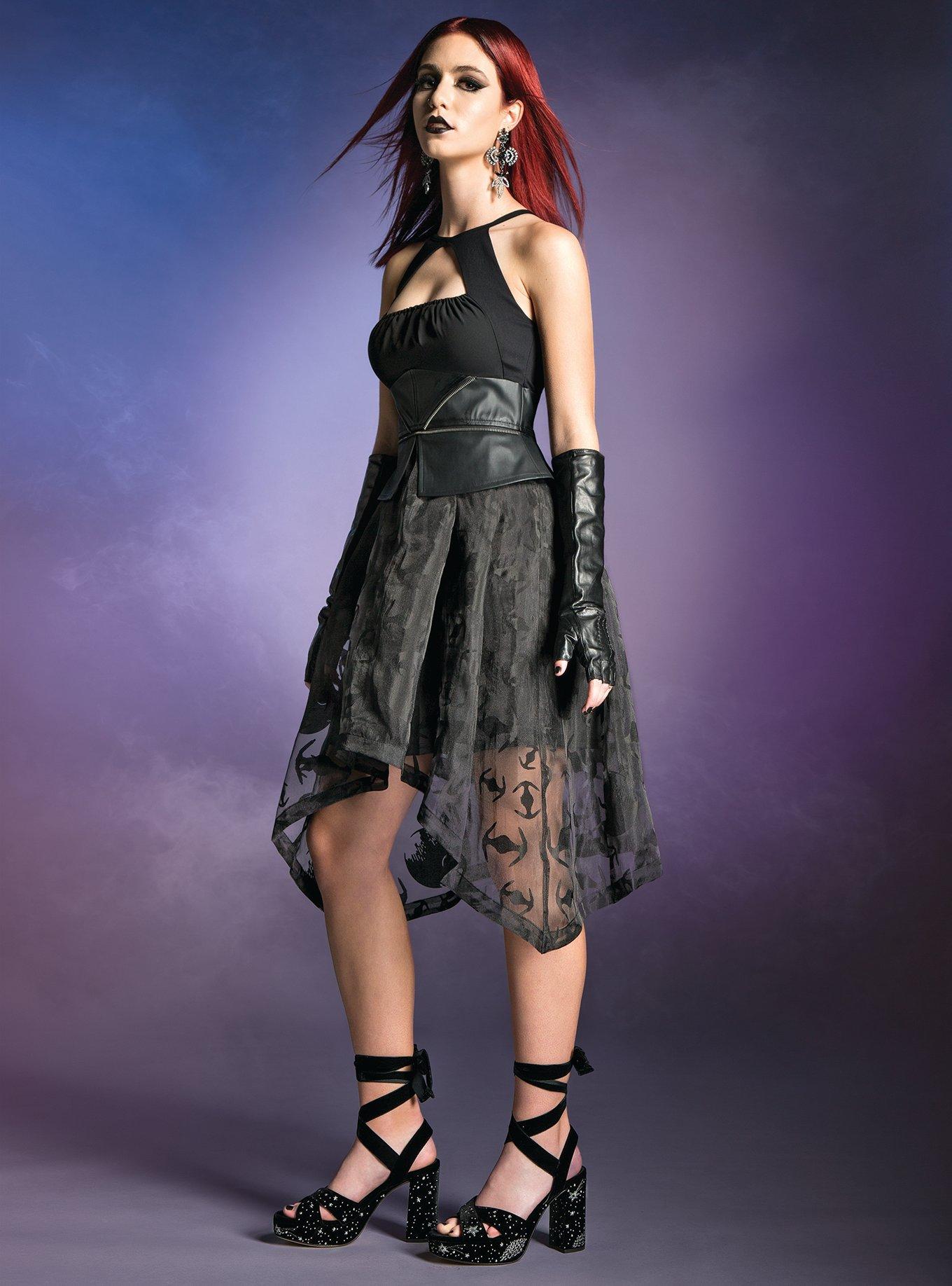 Star Wars Darth Vader Peplum Sharkbite Gown Hot Topic