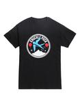Knucklepuck Blue Jay T-Shirt, BLACK, hi-res
