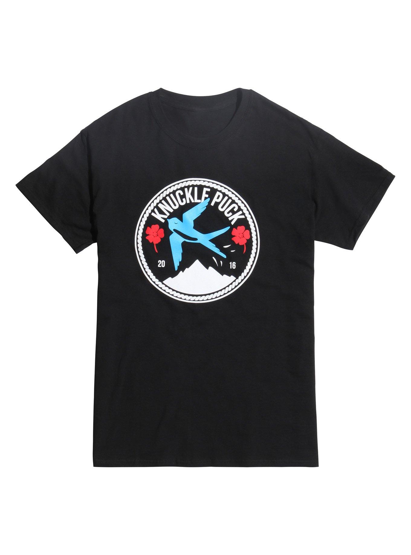 Knucklepuck Blue Jay T-Shirt, BLACK, hi-res