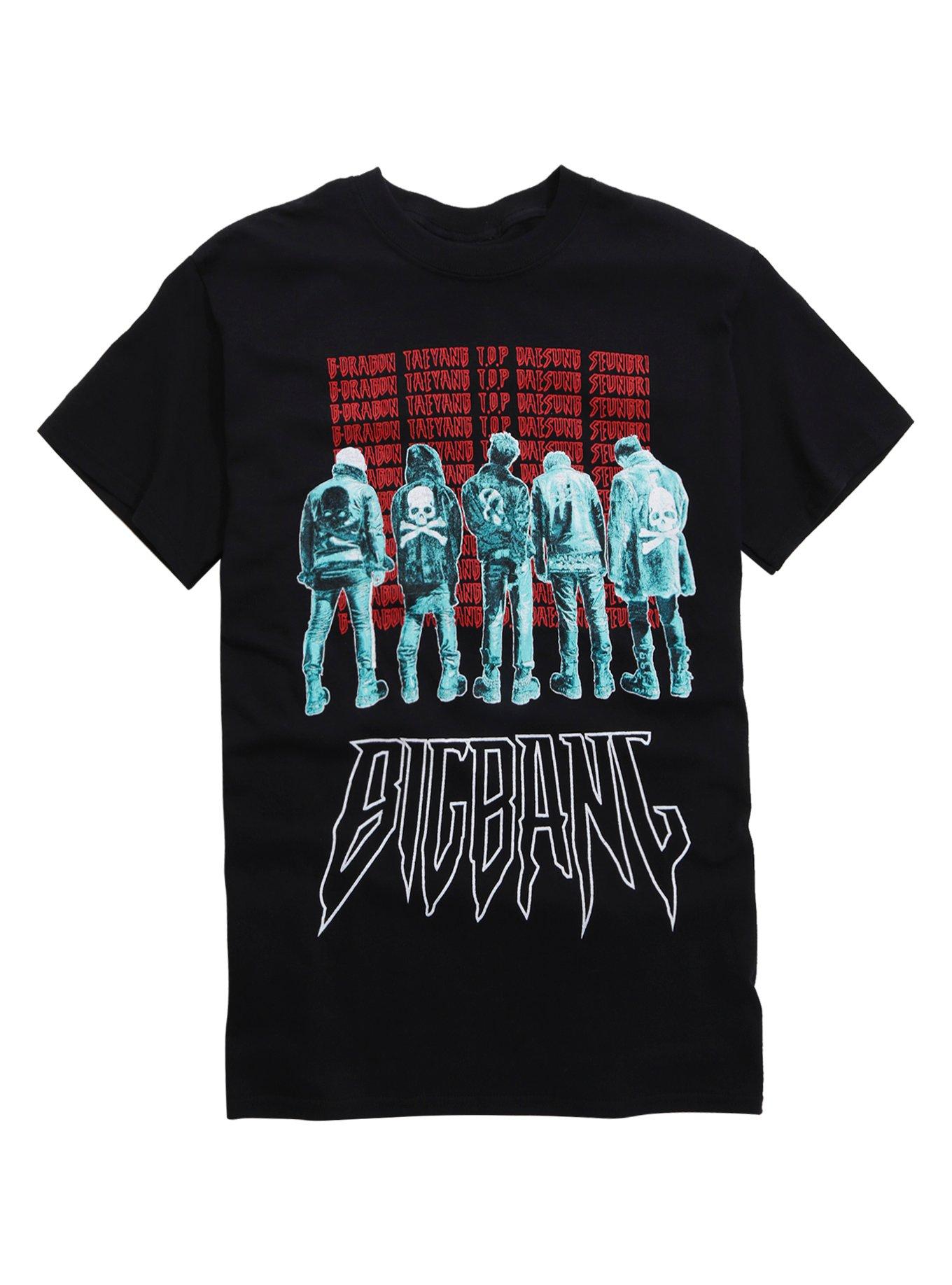 BIGBANG Band Lineup T-Shirt, BLACK, hi-res