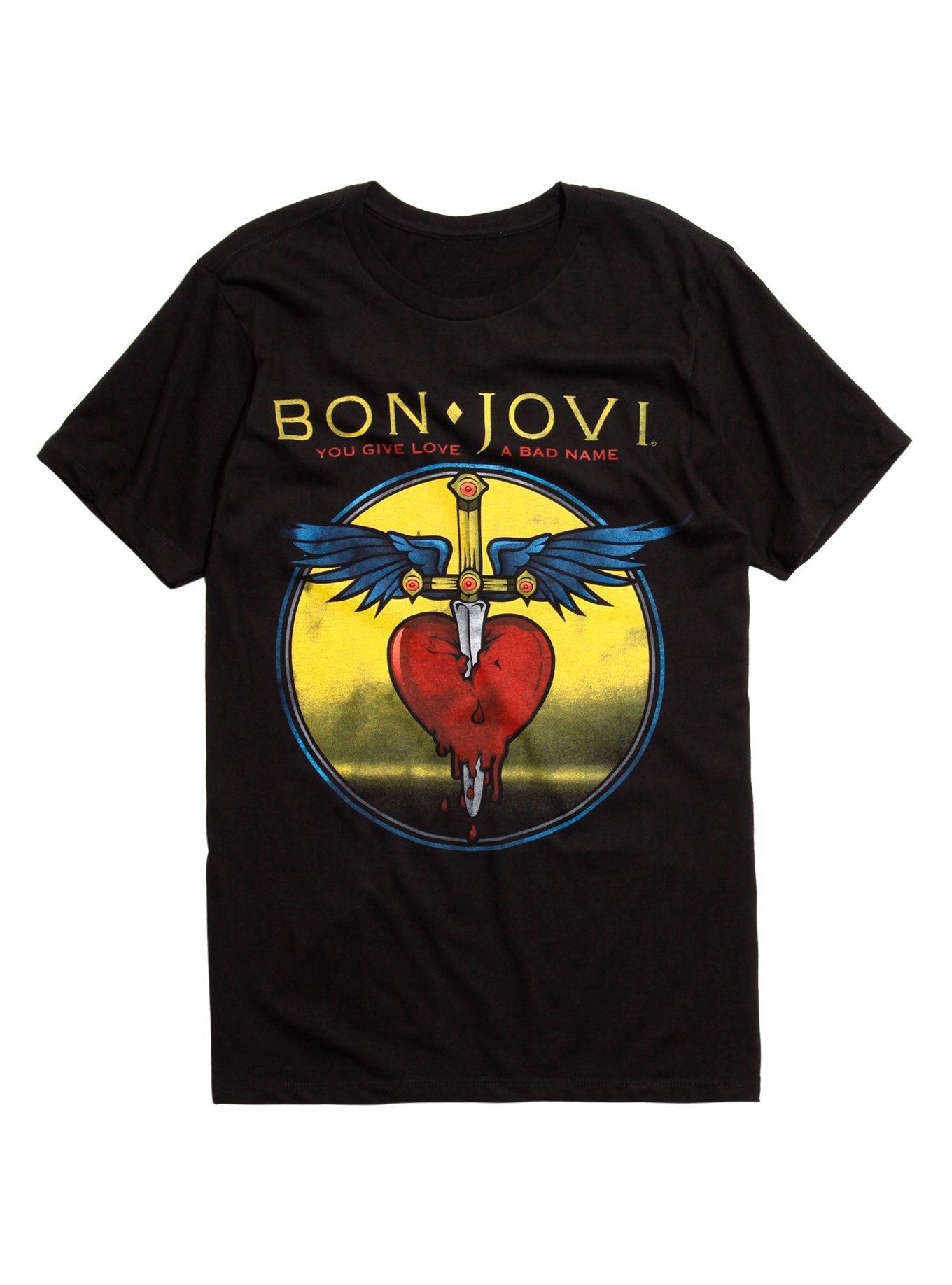 Bon Jovi You Give Love A Bad Name T-Shirt Hot Topic - Main Image