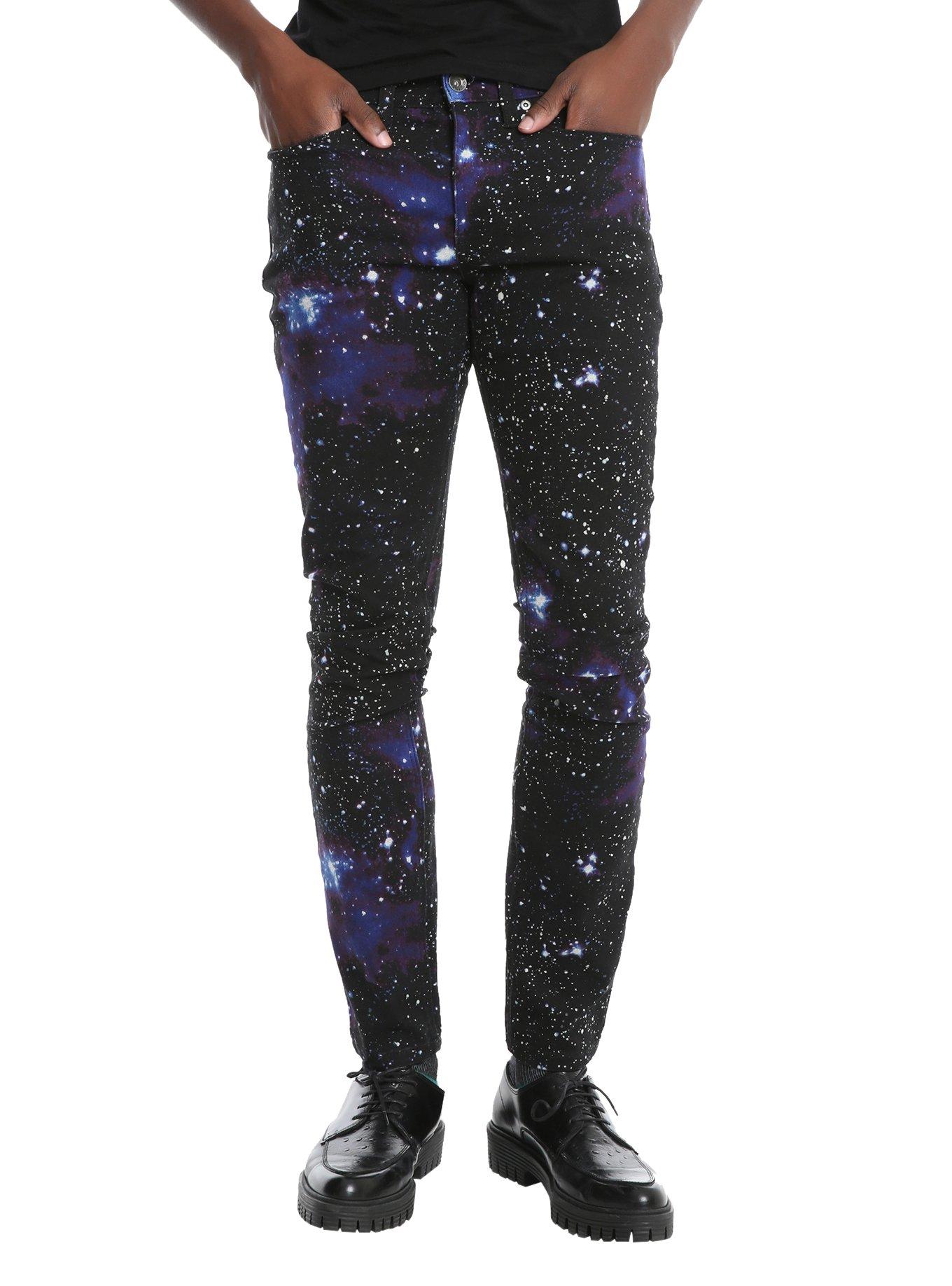 Starry Night Jeans  Star print pants, Denim chic, Painted jeans