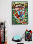 Marvel Spider-Man Vintage Comic Canvas Wall Art - BoxLunch Exclusive, , hi-res