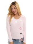 Buffy The Vampire Slayer Willow Fuzzy Sweater, BLACK, hi-res