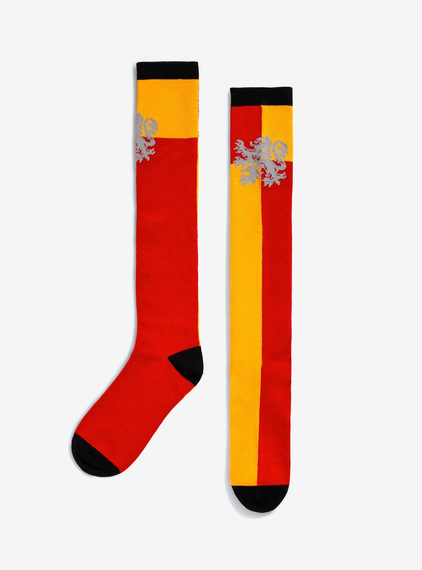 Harry Potter Gryffindor Knee Socks, , hi-res