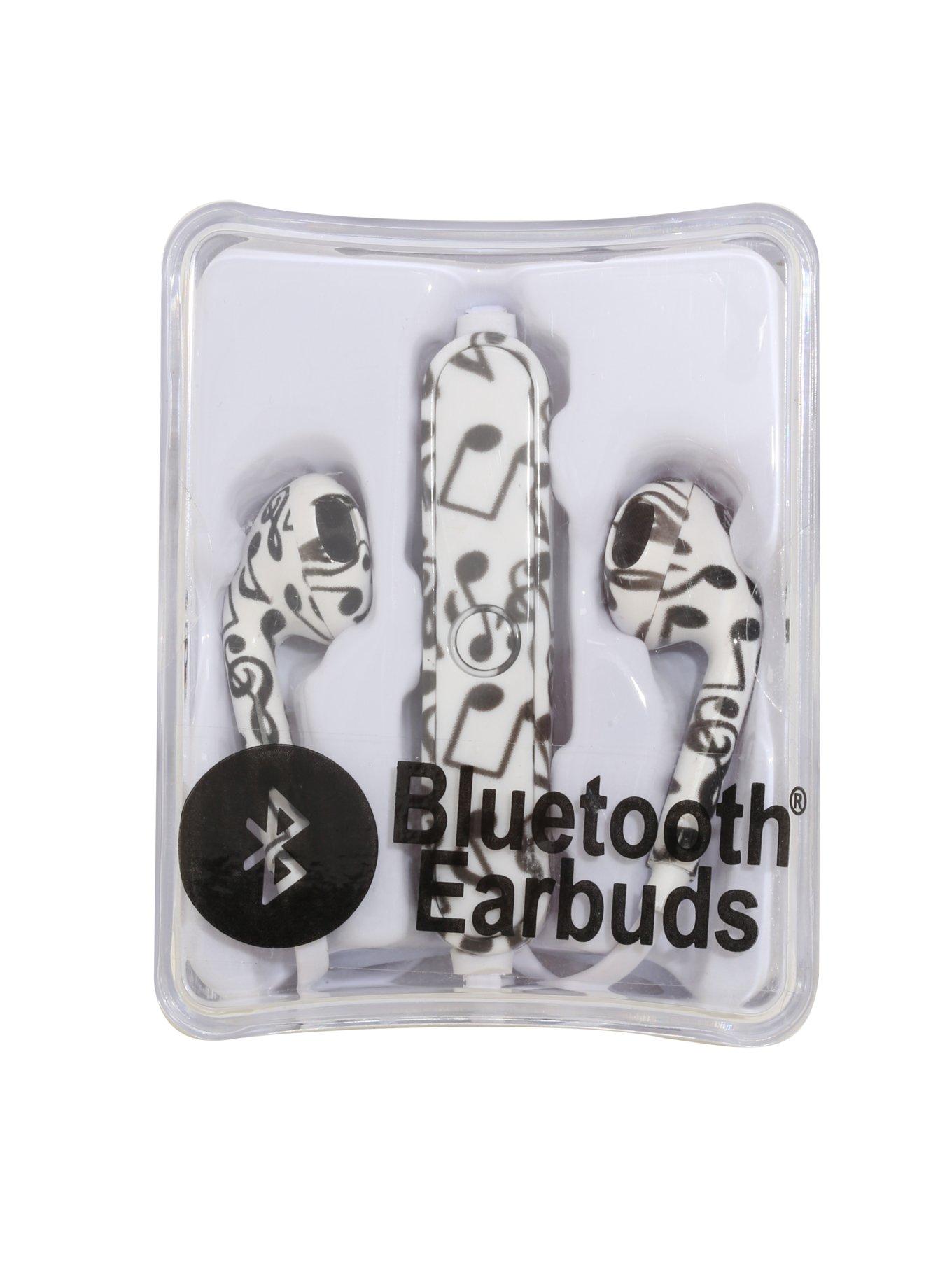 Music Notes Bluetooth Earbuds, , hi-res