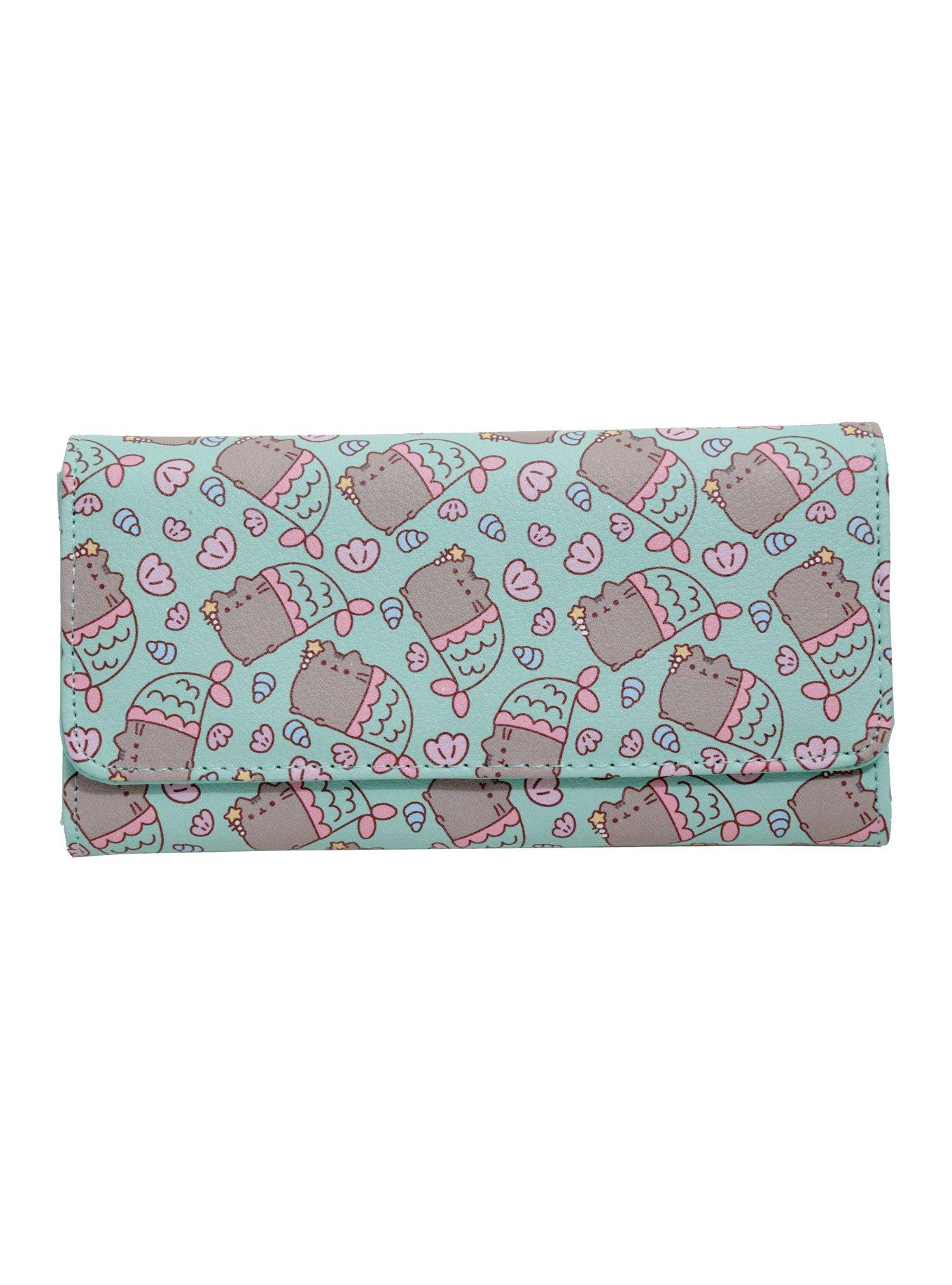 Pusheen Mermaid Flap Wallet | Hot Topic