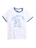Super Mario Bros. Est. 1985 Ringer T-Shirt, WHITE, hi-res