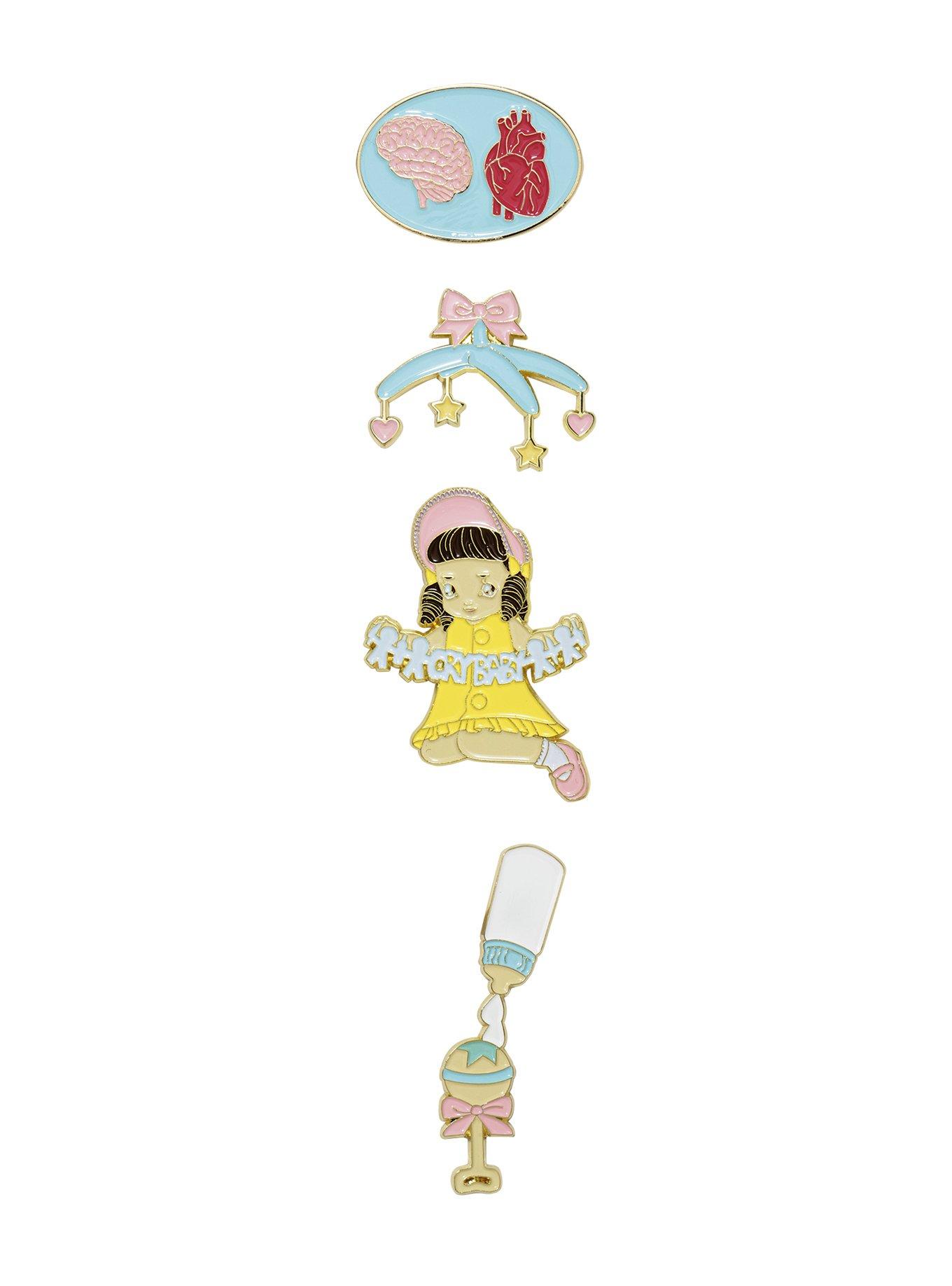 Melanie Martinez Cry Baby Enamel Pin Set