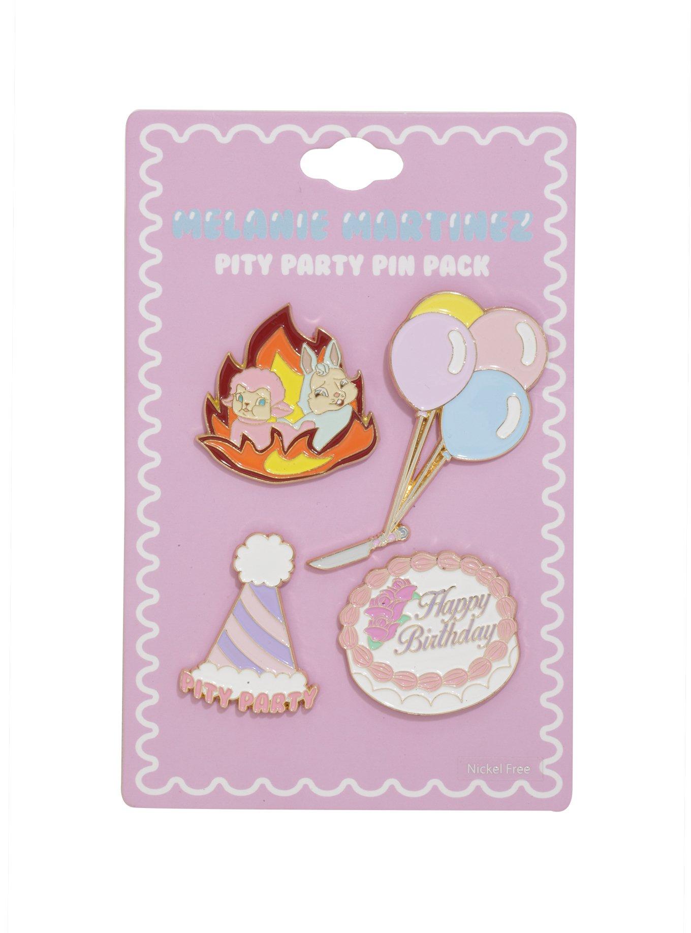 Melanie Martinez Pity Party Cry Baby Enamel Pin Set | Hot Topic