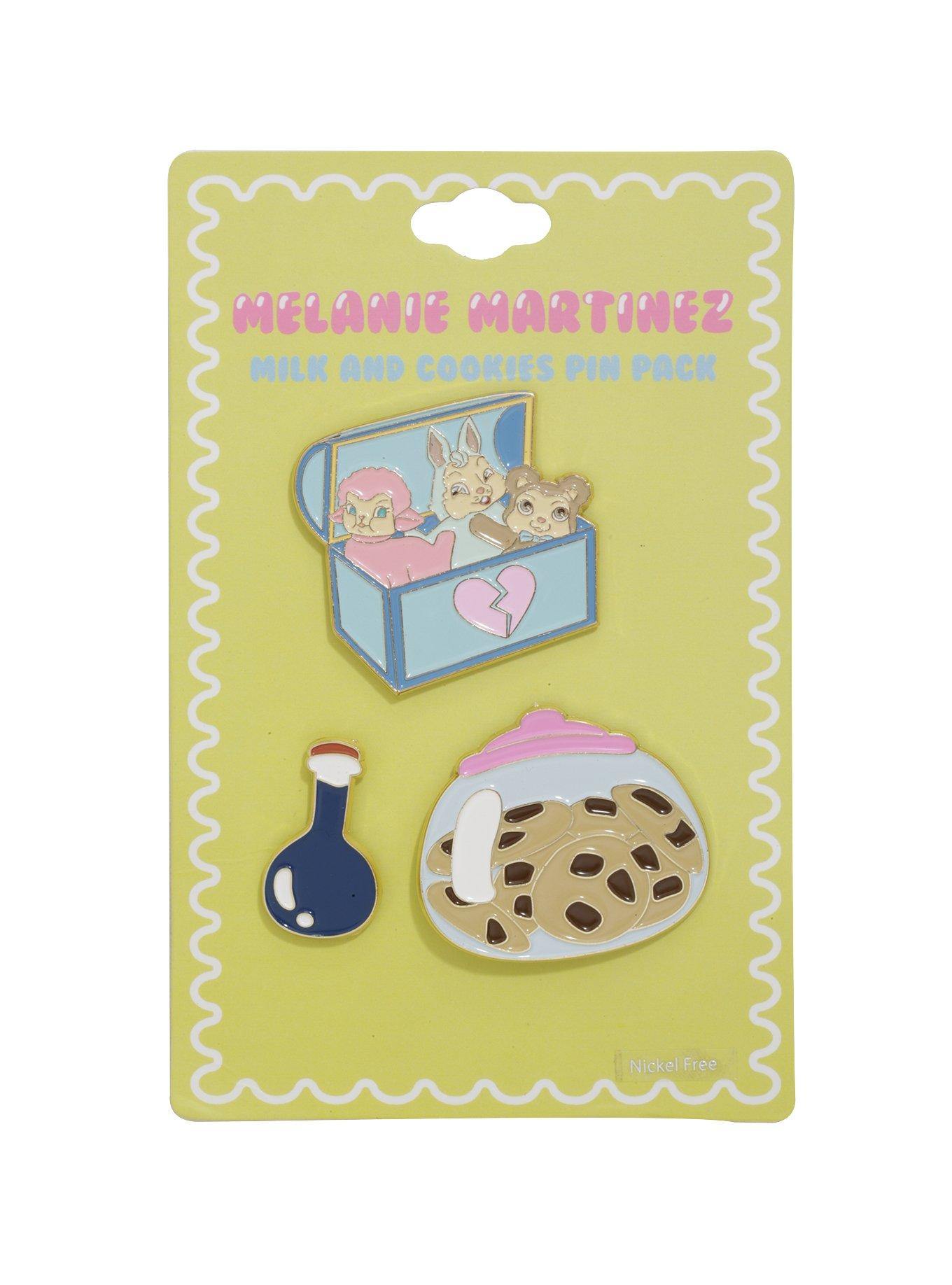 Melanie Martinez Milk And Cookies Cry Baby Enamel Pin Set, , hi-res