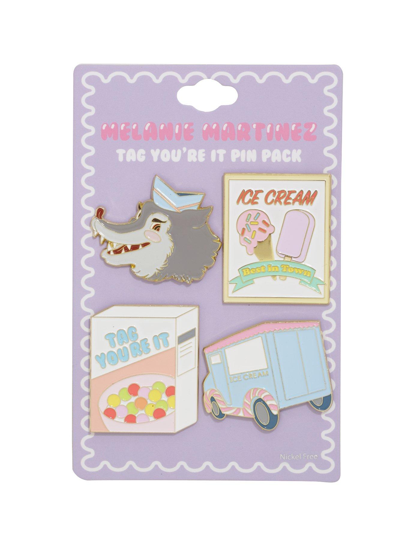 Melanie Martinez Tag You're It Cry Baby Enamel Pin Set, , hi-res