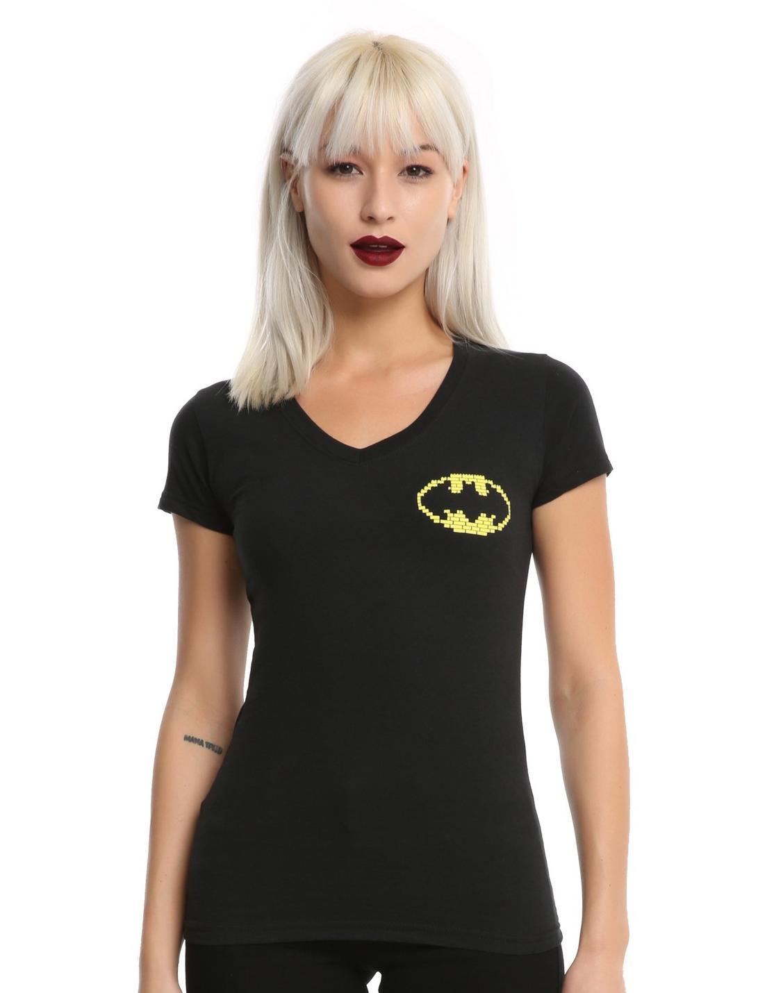 The LEGO Batman Movie Batman Logo Girls T-Shirt, BLACK, hi-res