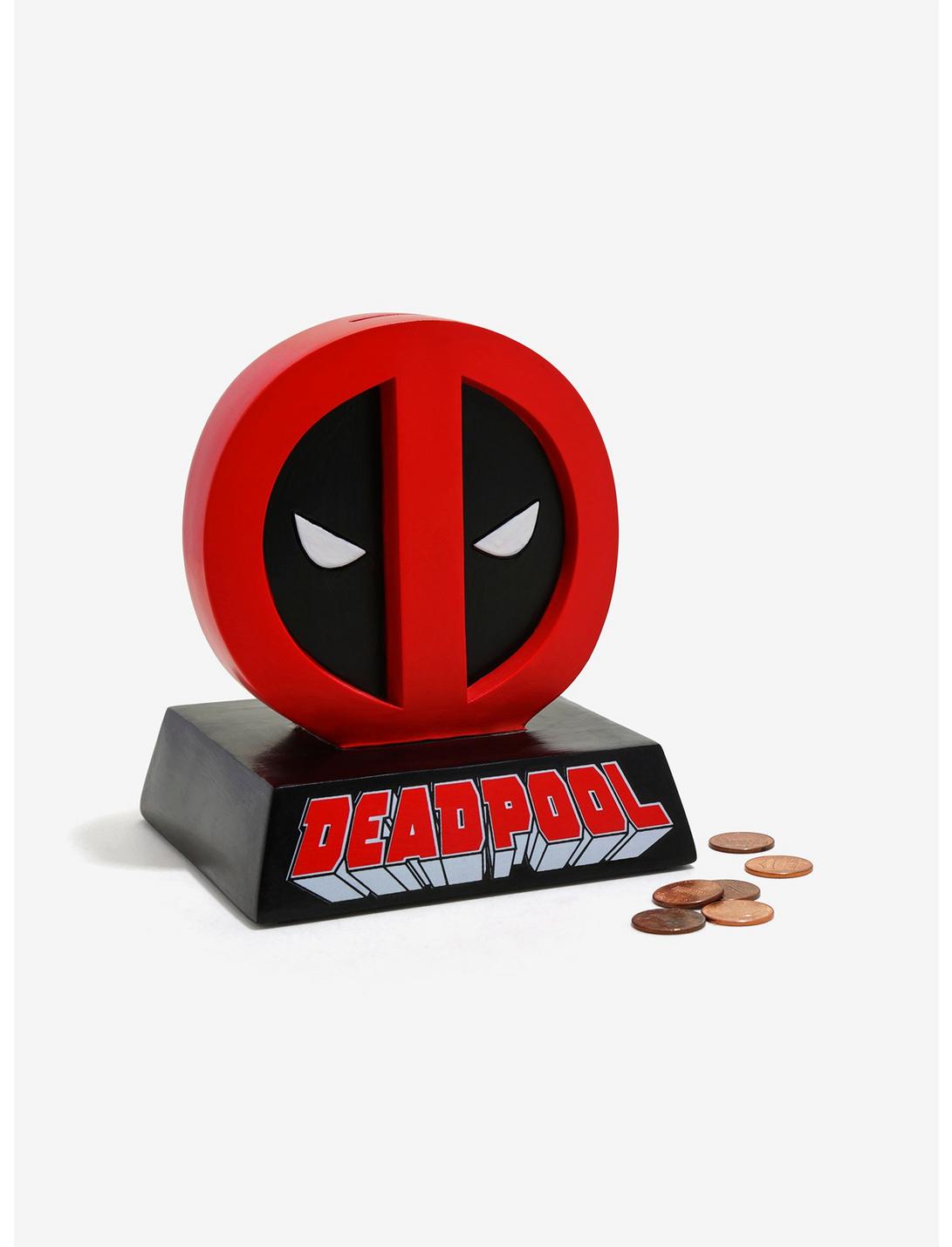 Marvel Deadpool Logo Bank, , hi-res