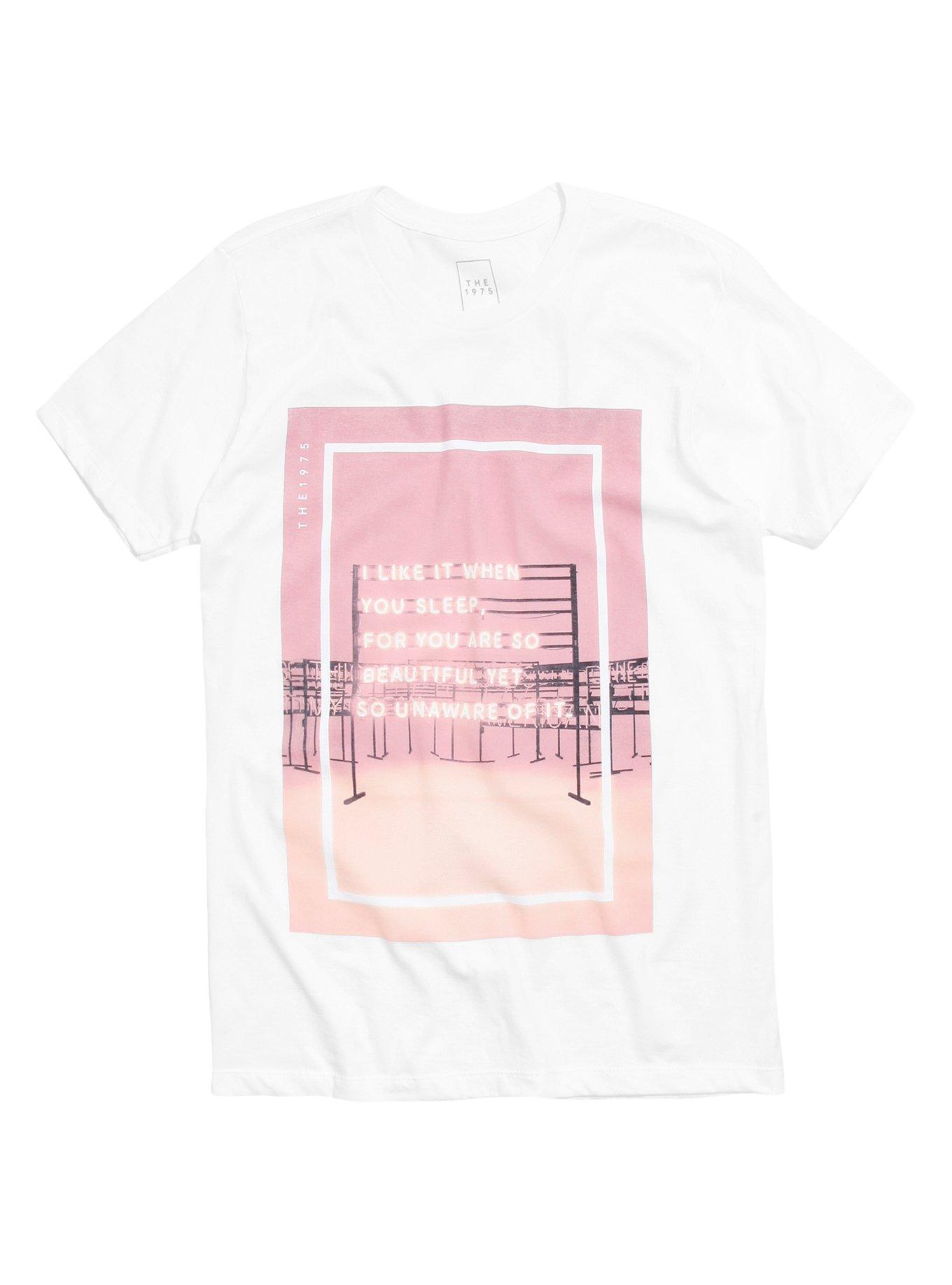 The 1975 I Like It When You Sleep T-Shirt, WHITE, hi-res