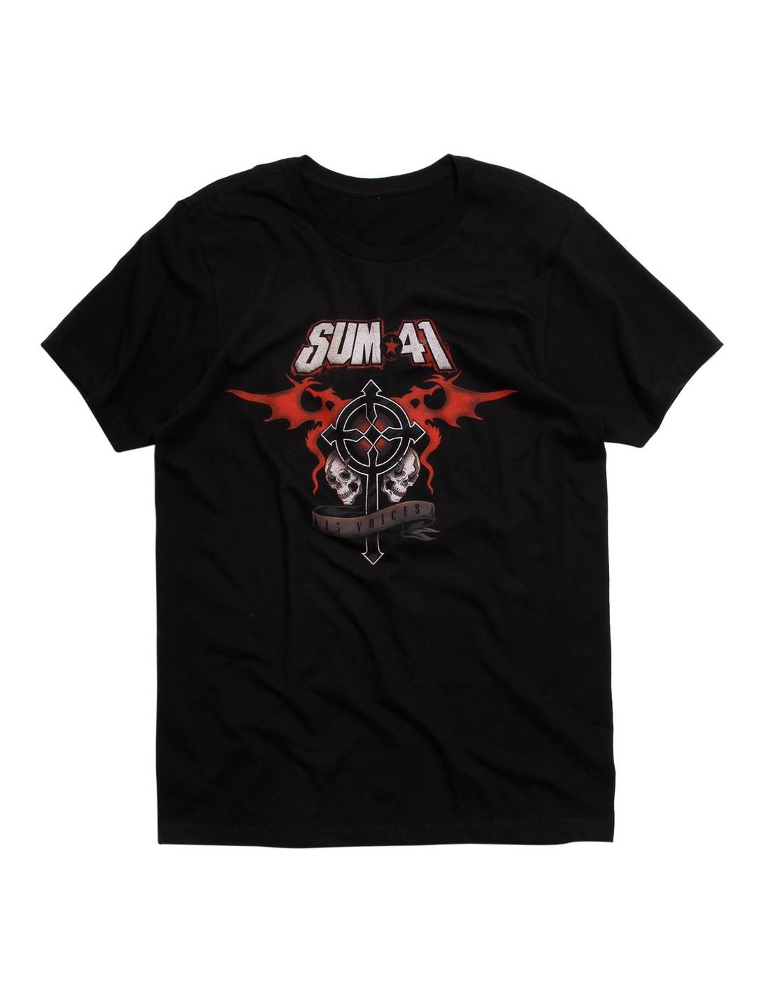 Sum 41 13 Voices T-Shirt, BLACK, hi-res