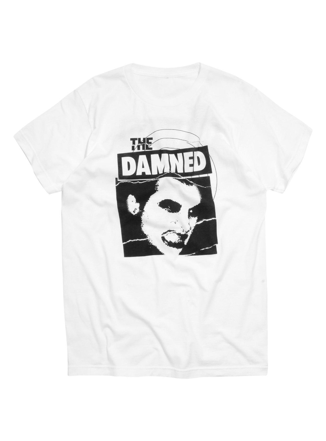 The Damned Tour 1977 T-Shirt, WHITE, hi-res