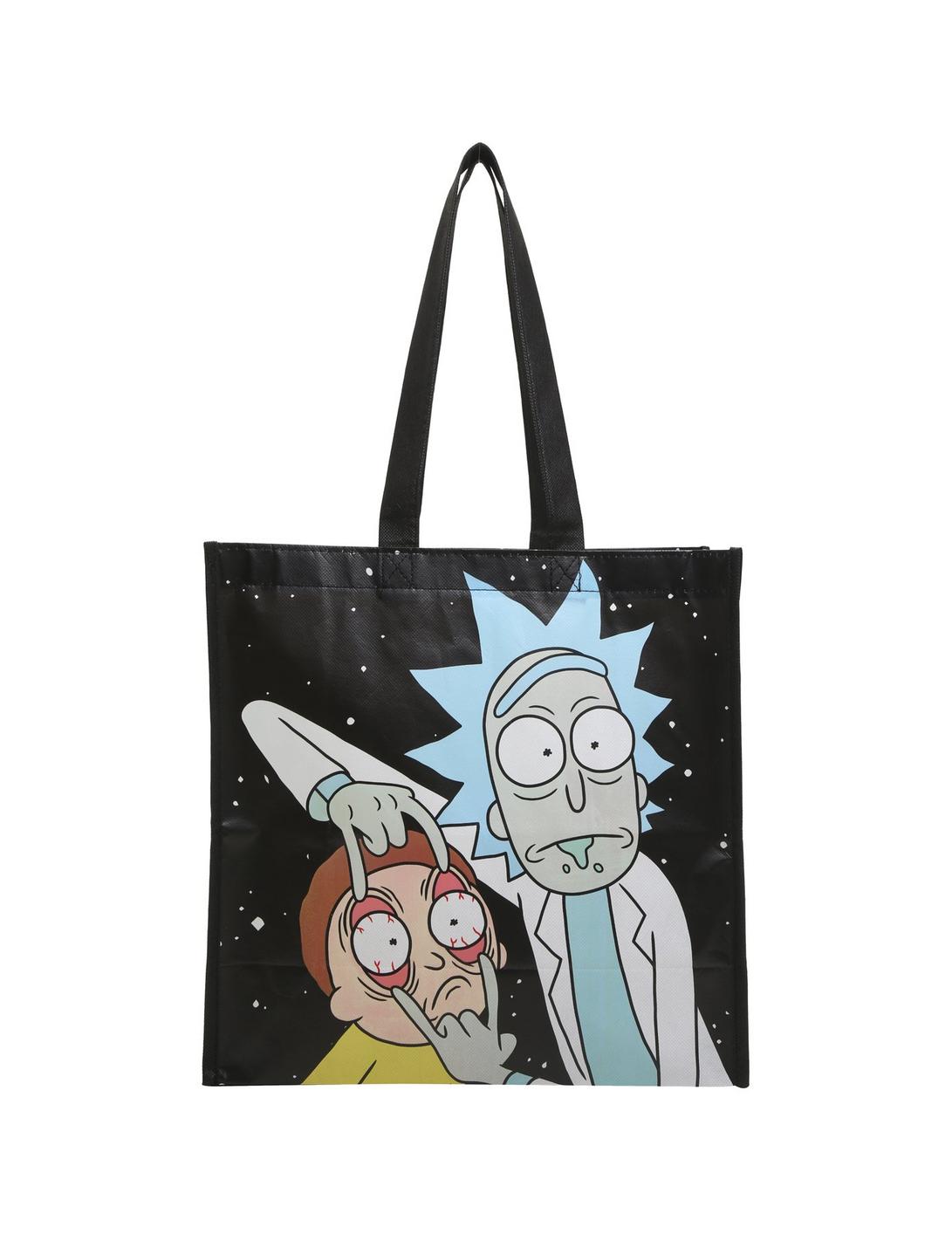 Rick And Morty Open Eyes Reusable Tote, , hi-res