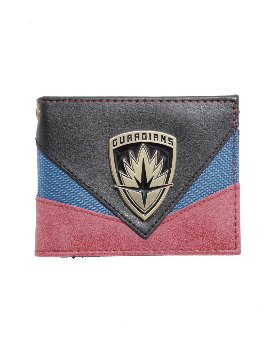 Marvel Guardians Of The Galaxy Vol. 2 Guardians Shield Logo Bi-Fold Wallet, , hi-res