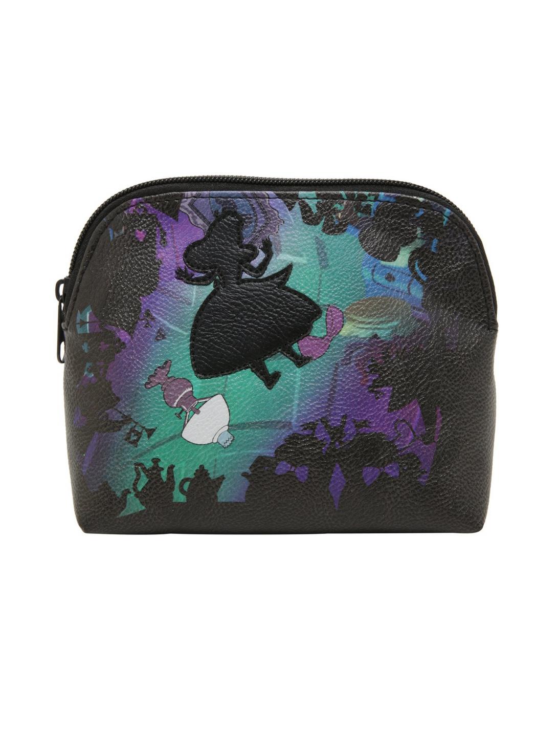 Disney Alice In Wonderland Falling Silhouette Makeup Bag, , hi-res