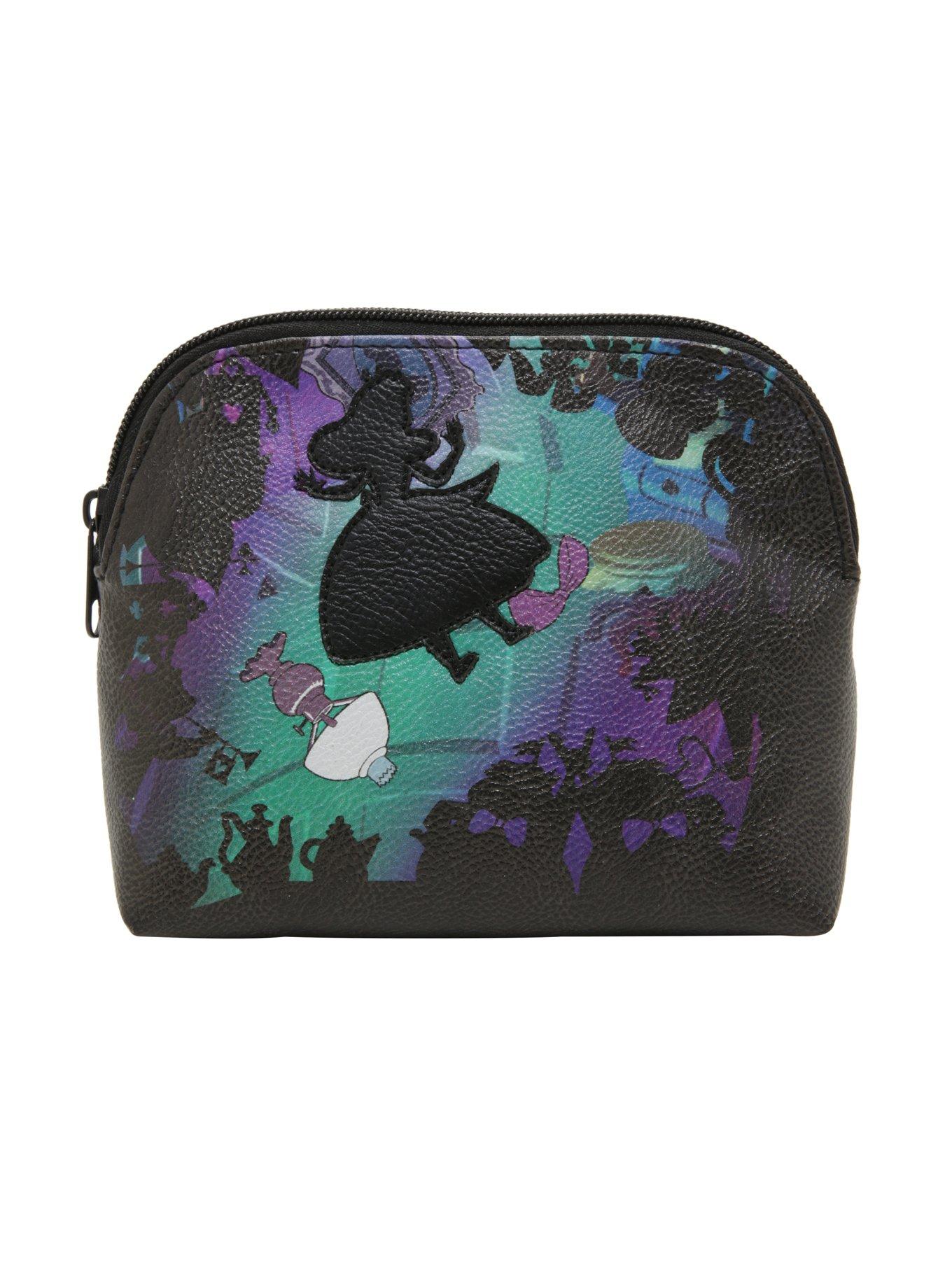 Disney Alice In Wonderland Falling Silhouette Makeup Bag, , hi-res