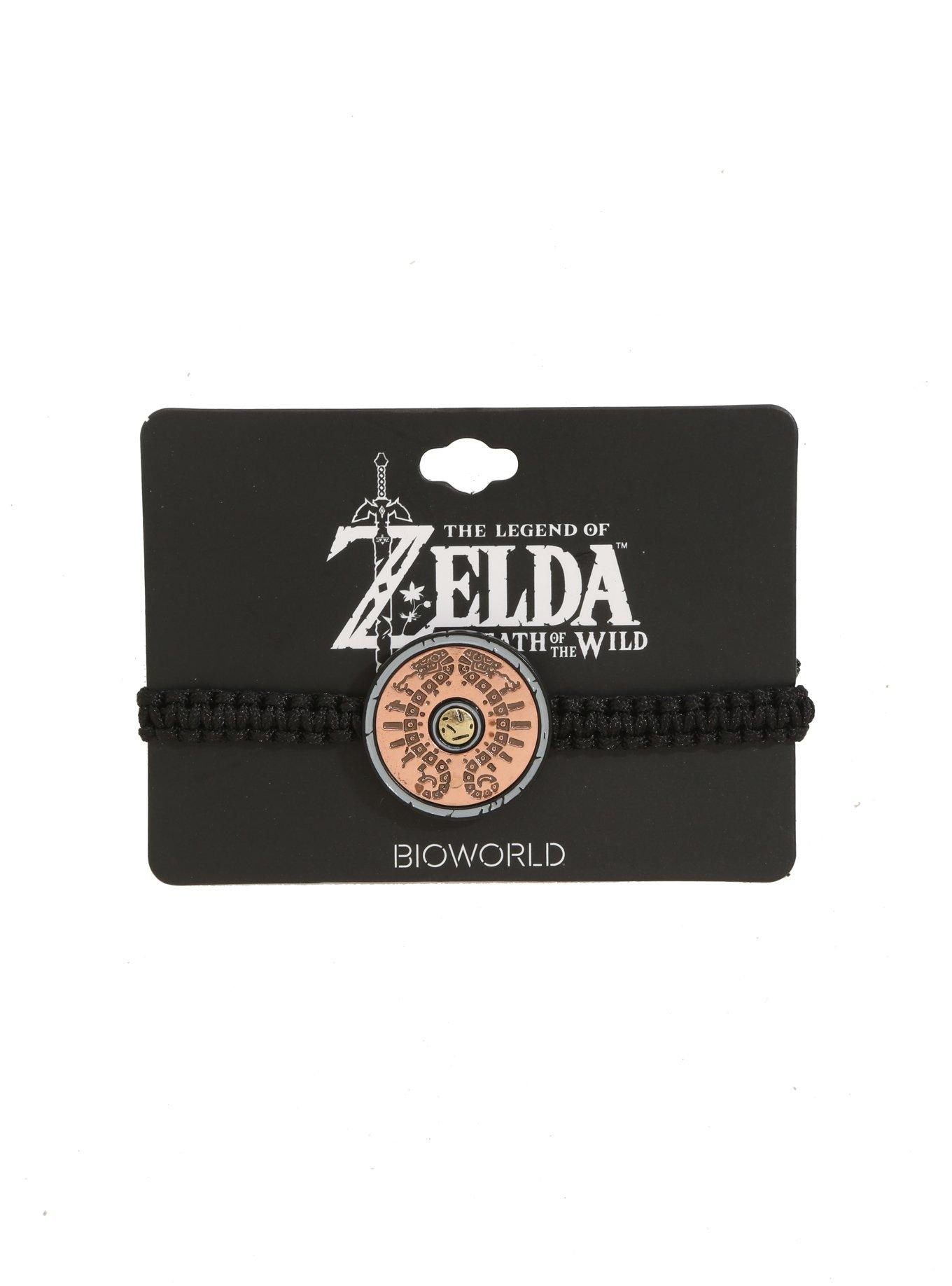 The Legend Of Zelda: Breath Of The Wild Traveler's Shield Cord Bracelet ...
