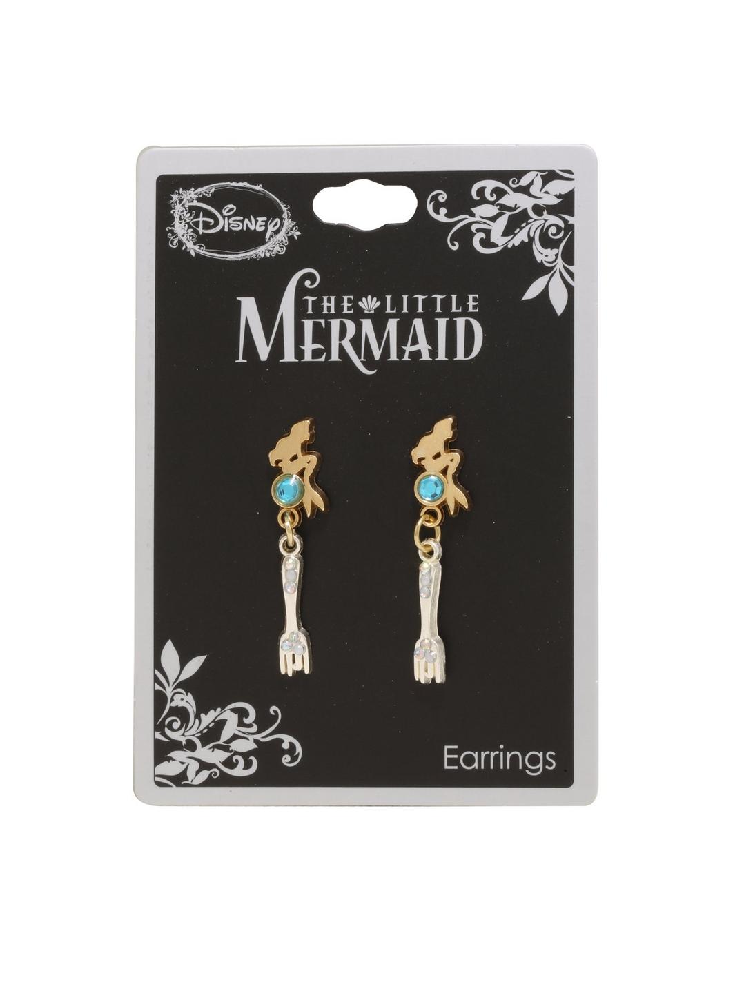 Disney The Little Mermaid Dinglehopper Dangle Earrings, , hi-res