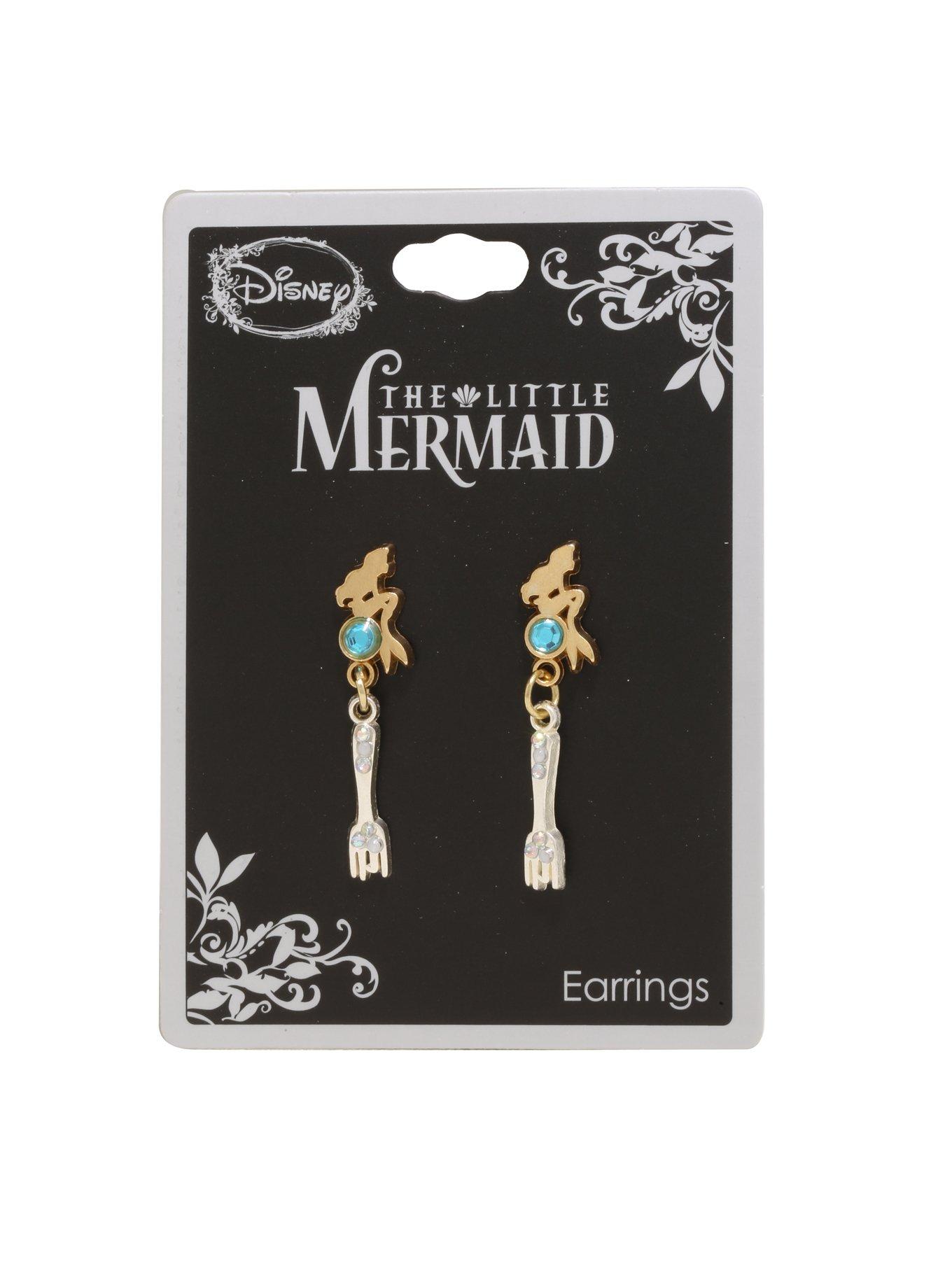 Disney The Little Mermaid Dinglehopper Dangle Earrings, , hi-res