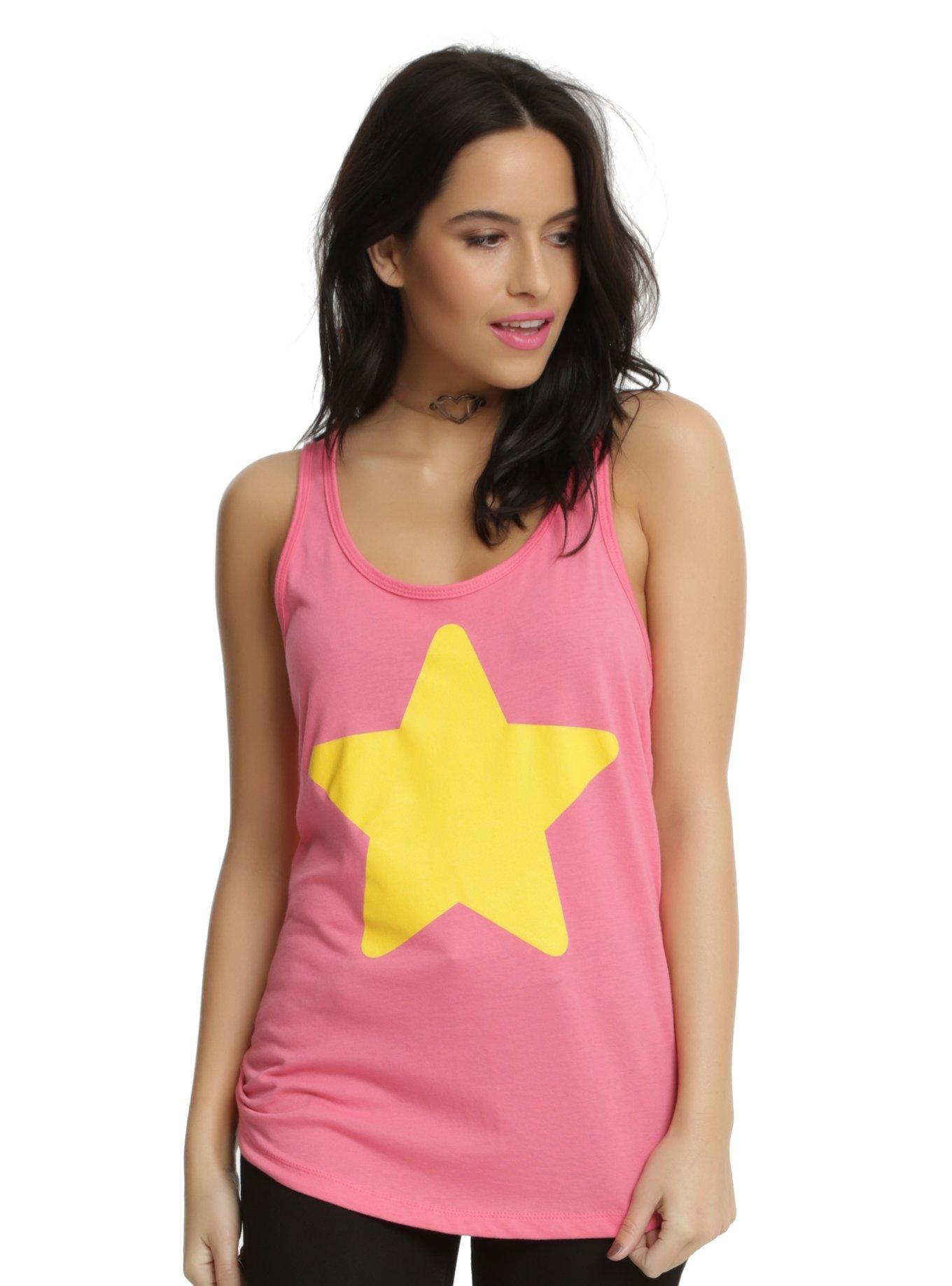 Steven Universe Star Girls Cosplay Girls Top, PINK, hi-res