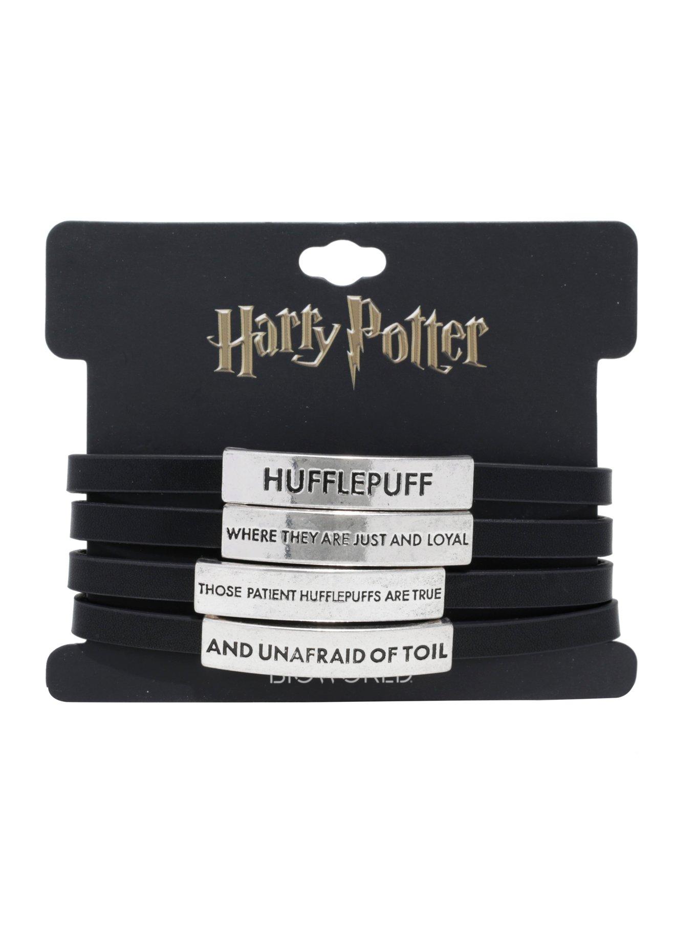 Harry Potter Hufflepuff Sorting Hat Wrap Bracelet, , hi-res