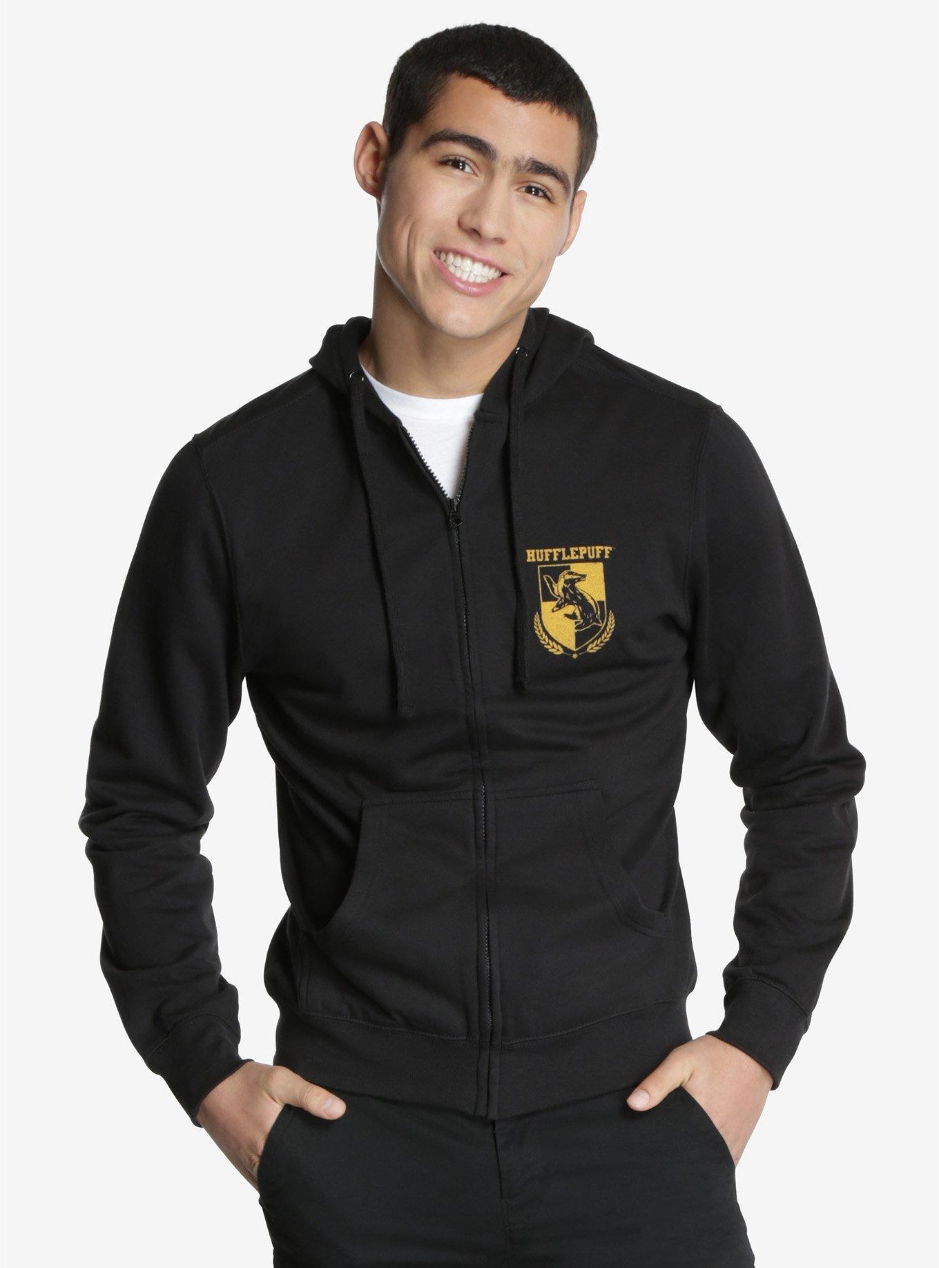 Harry Potter Hufflepuff Quidditch Zipper Hoodie