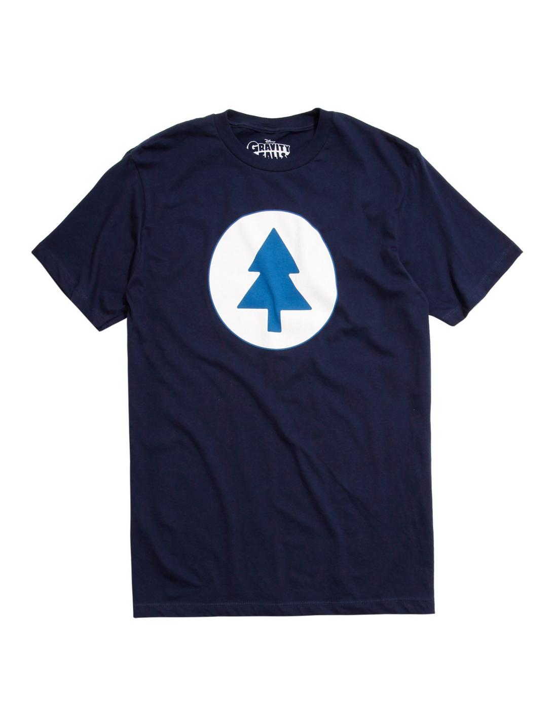 Disney Gravity Falls Tree Logo T-Shirt, BLUE, hi-res